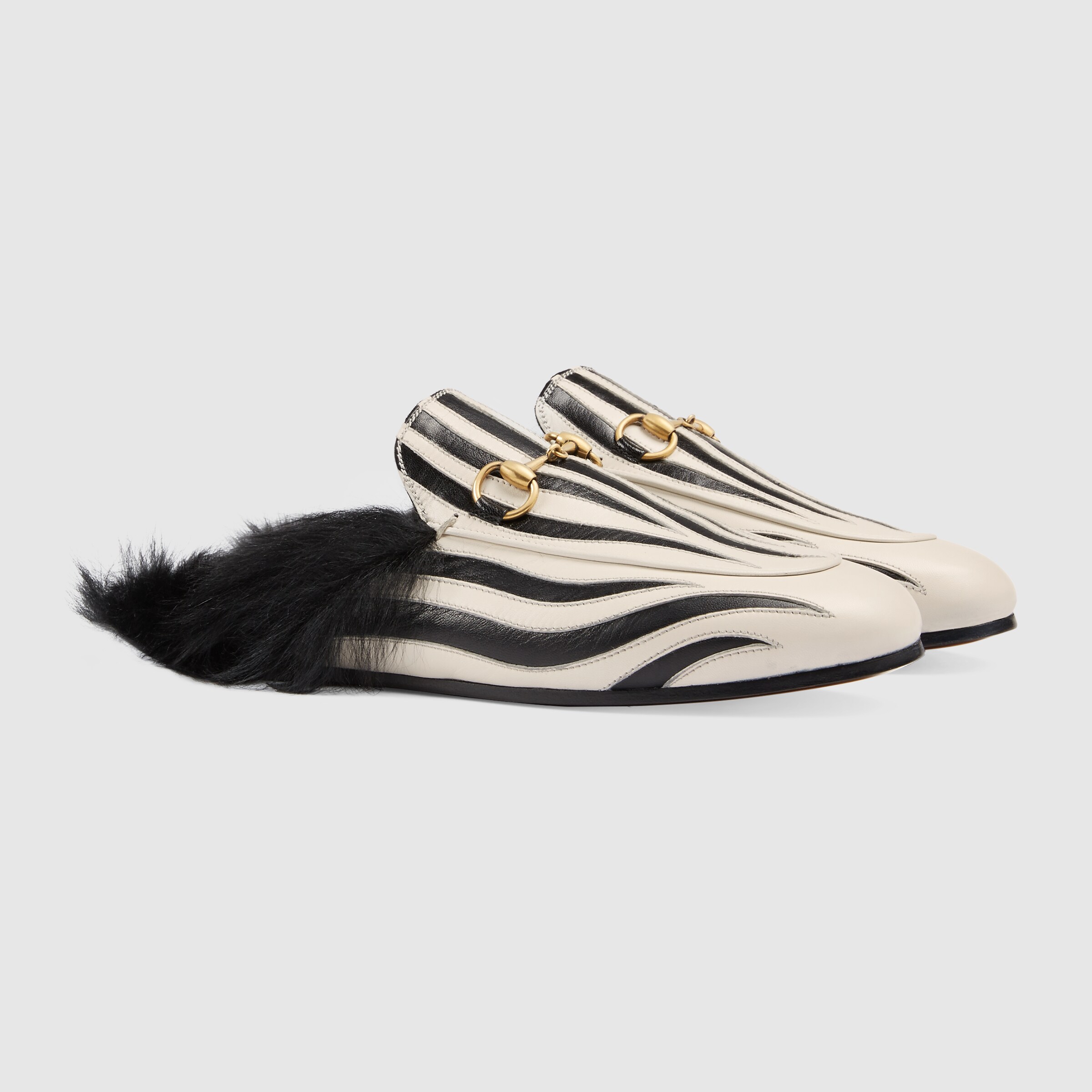 Princetown zebra slipper Gucci Women�s Moccasins