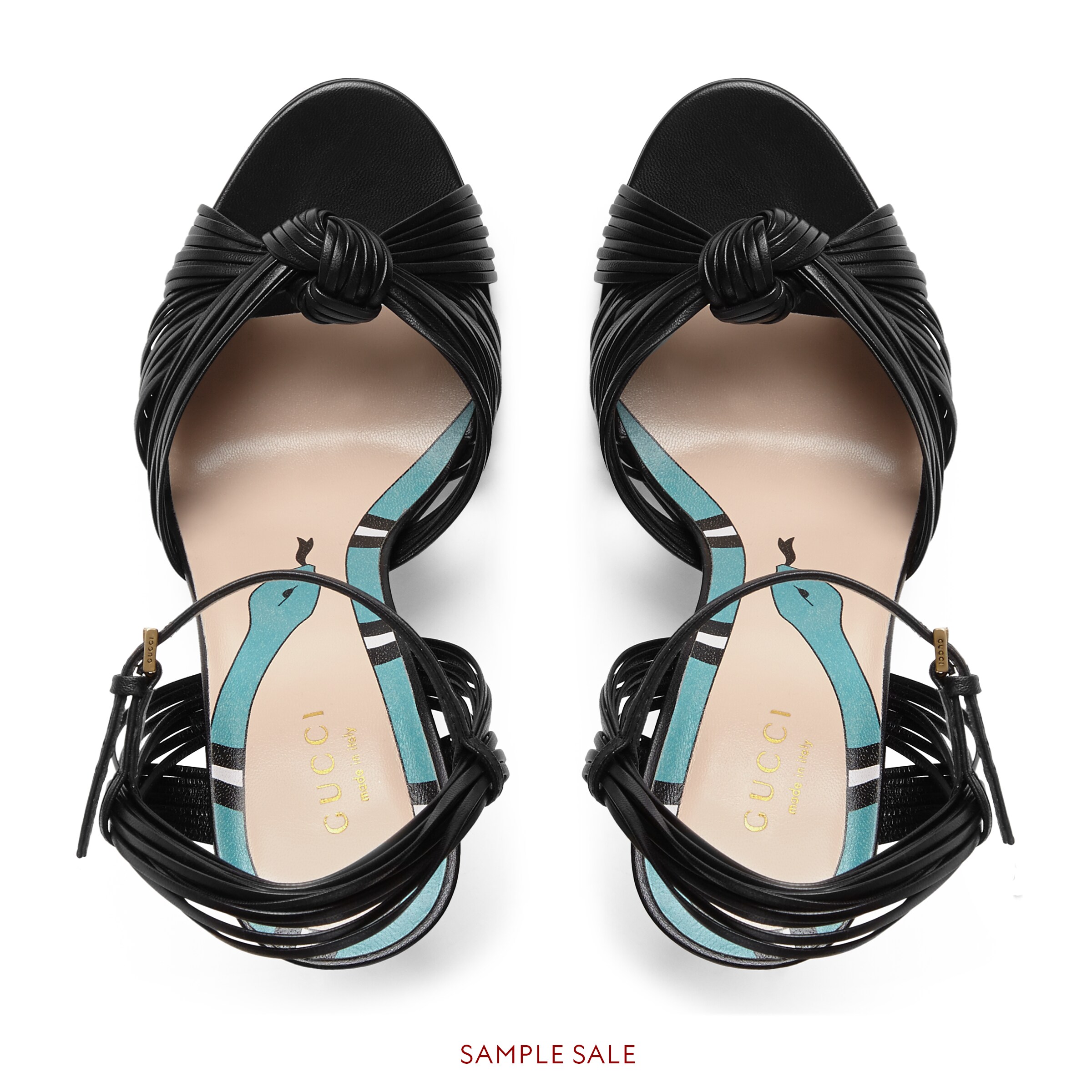 gucci knot heels