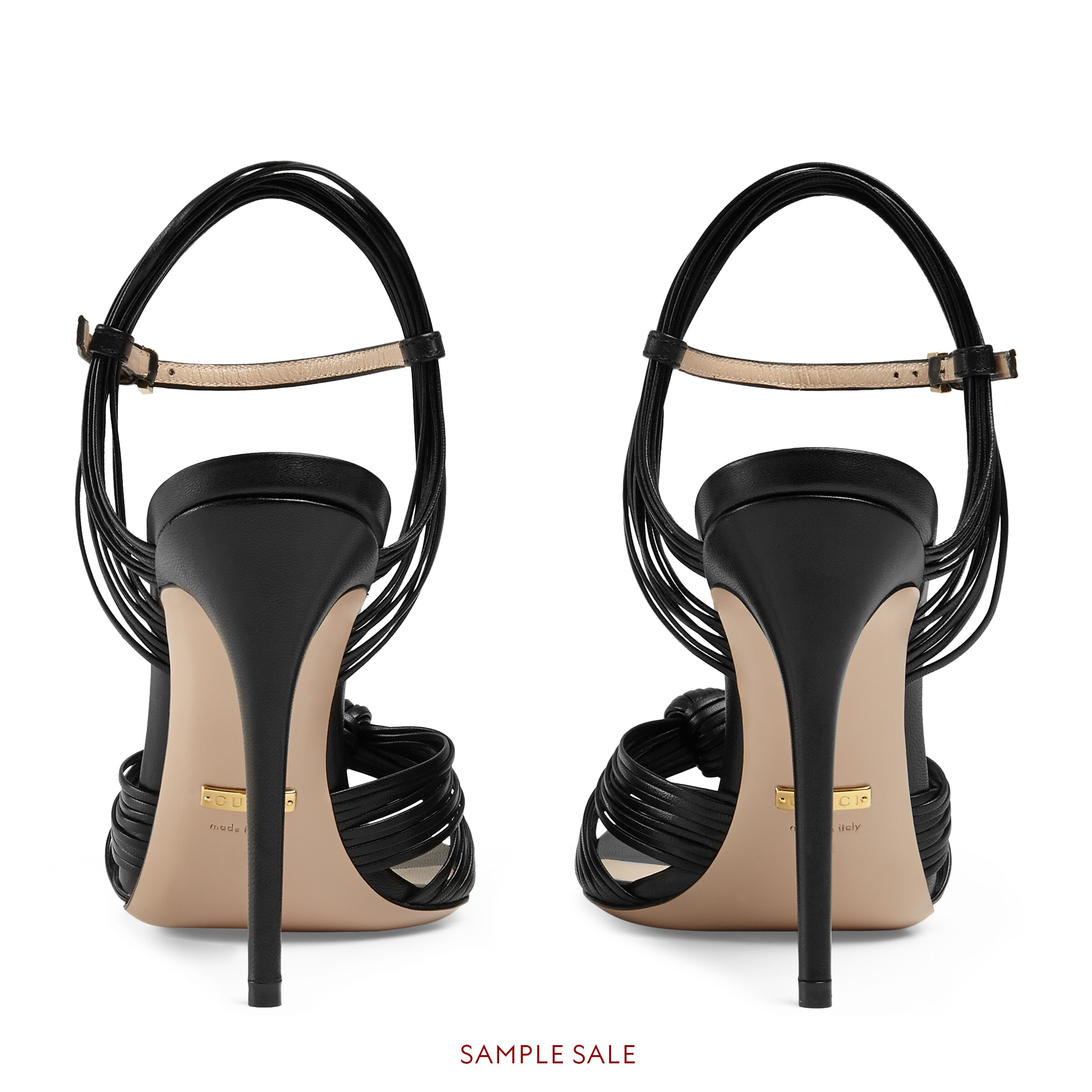 gucci knot heels