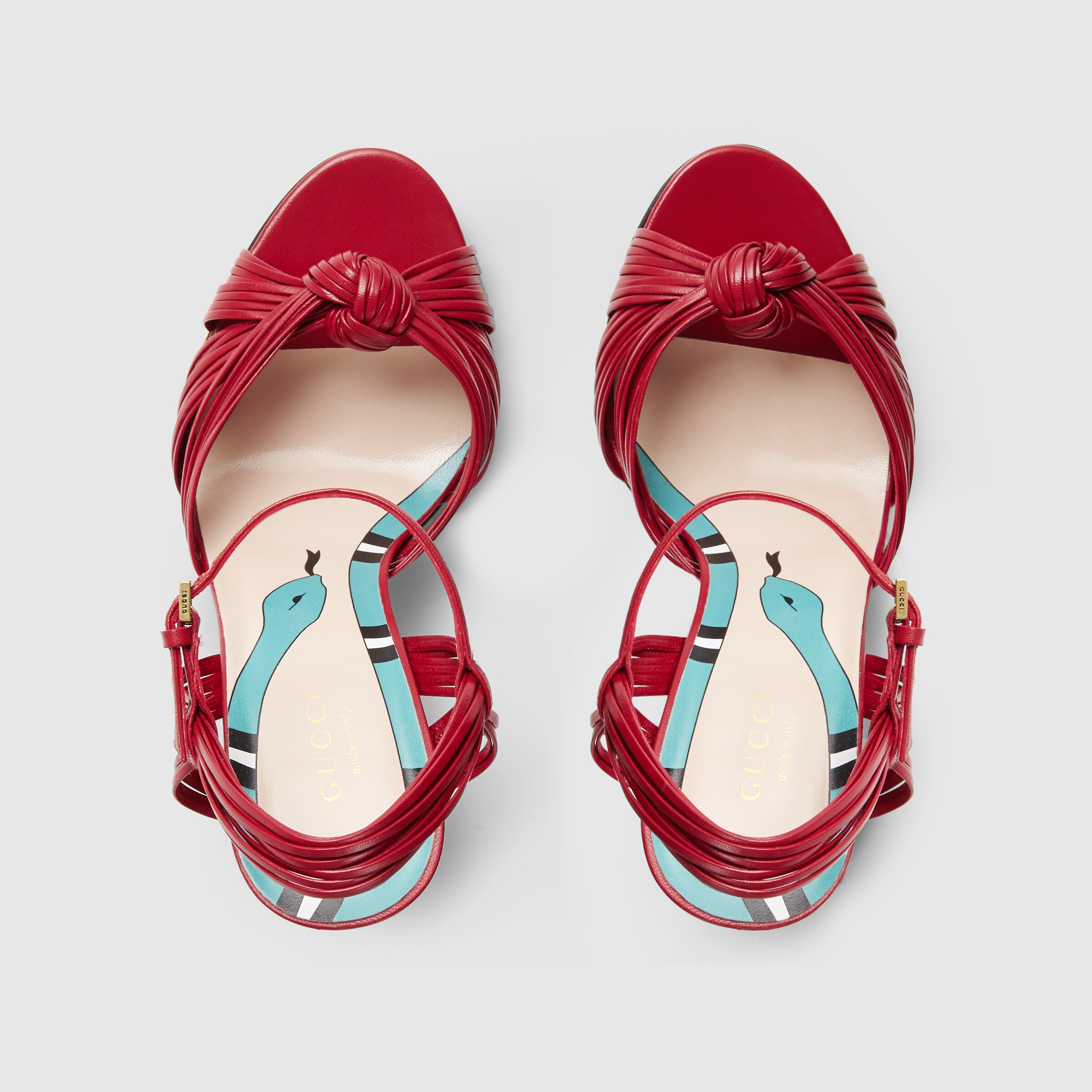 gucci knot heels