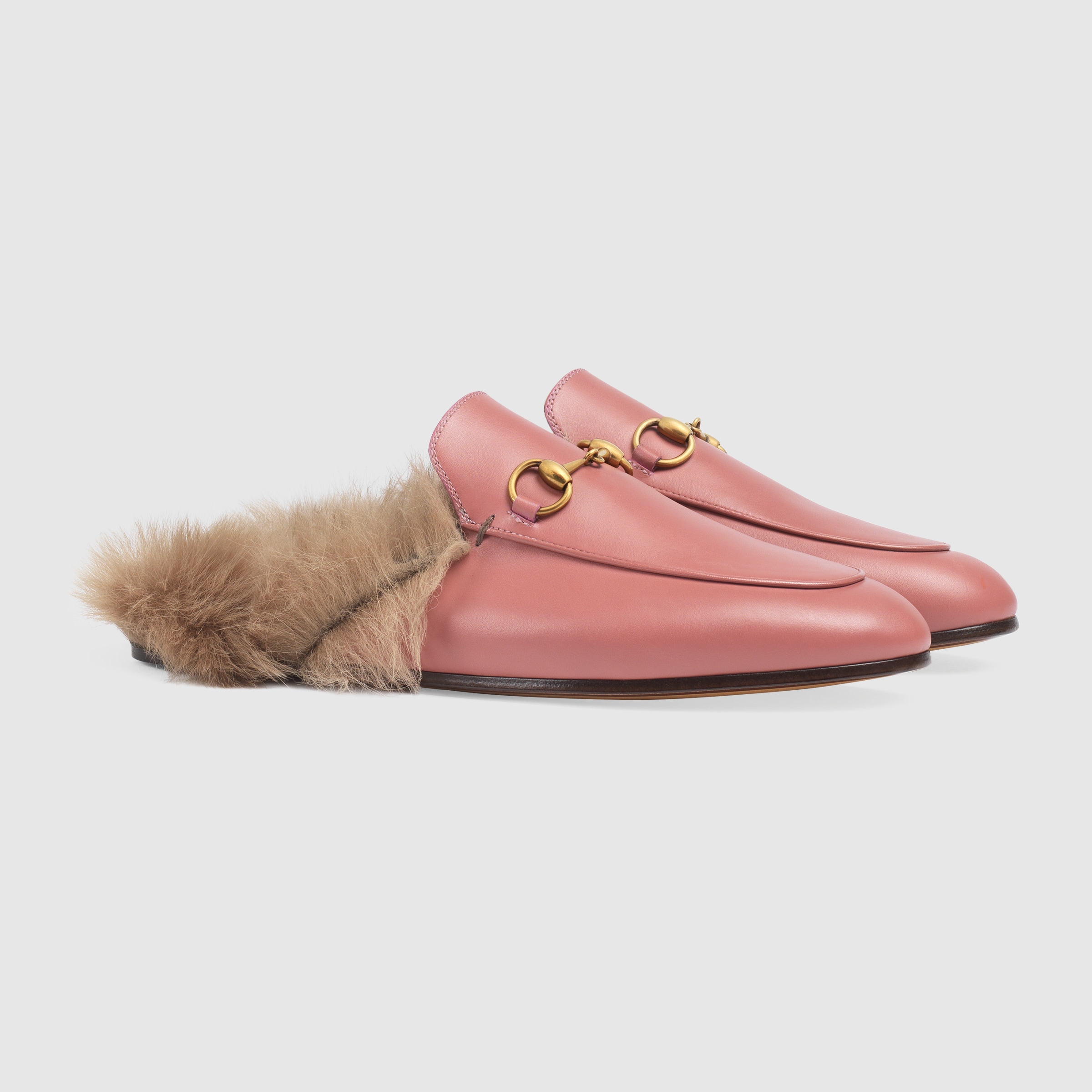 gucci women's princetown leather slipper