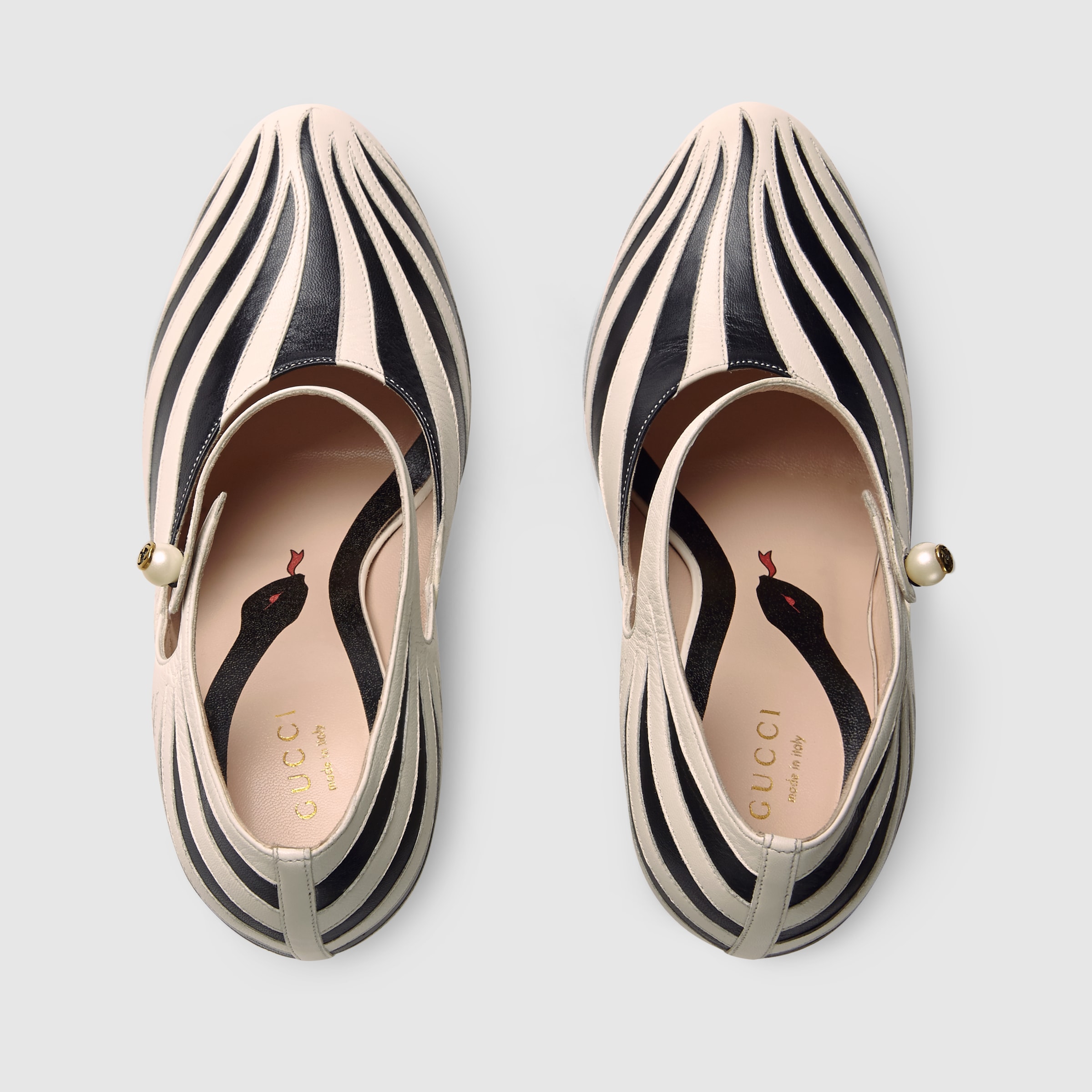 gucci zebra shoes