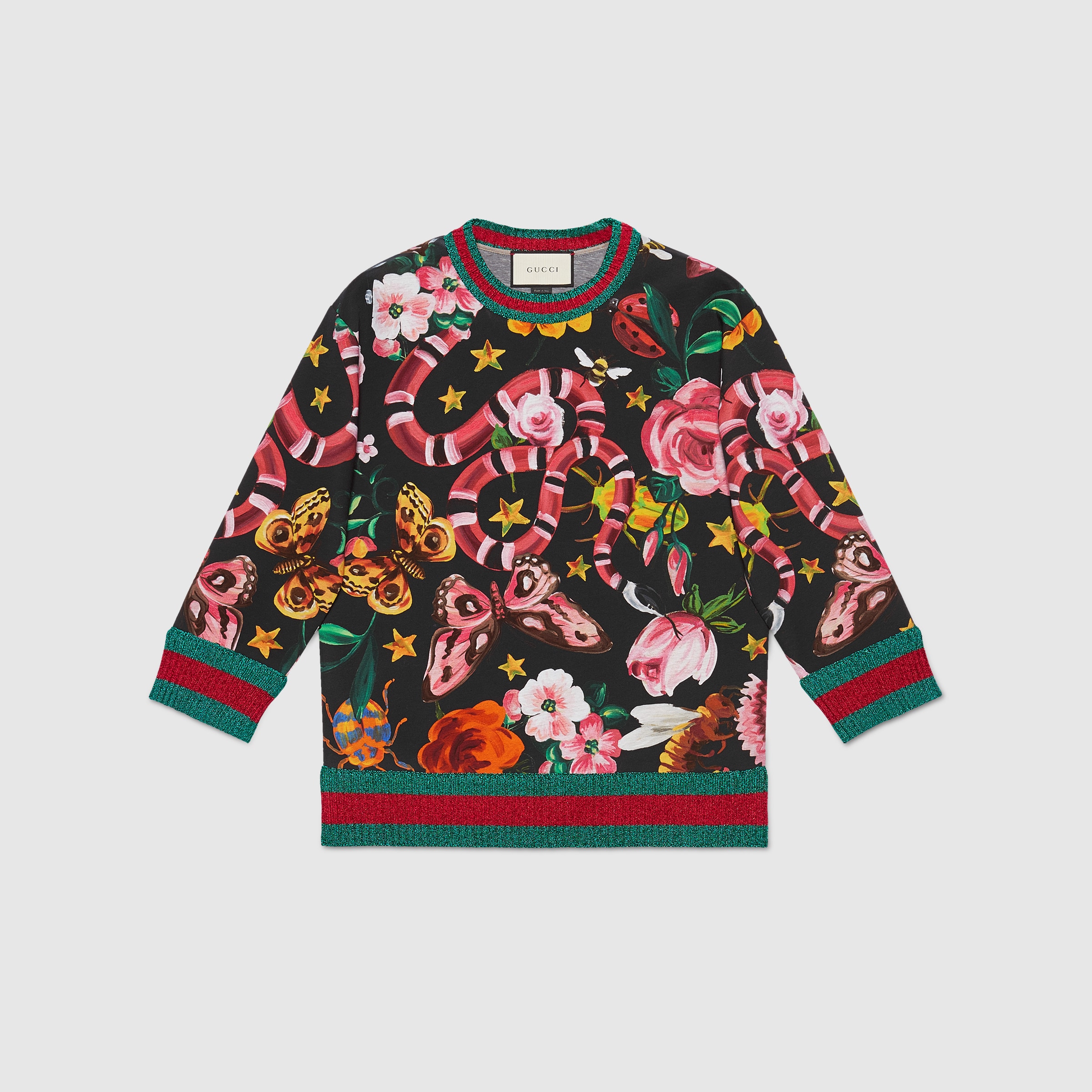 flower gucci sweatshirt