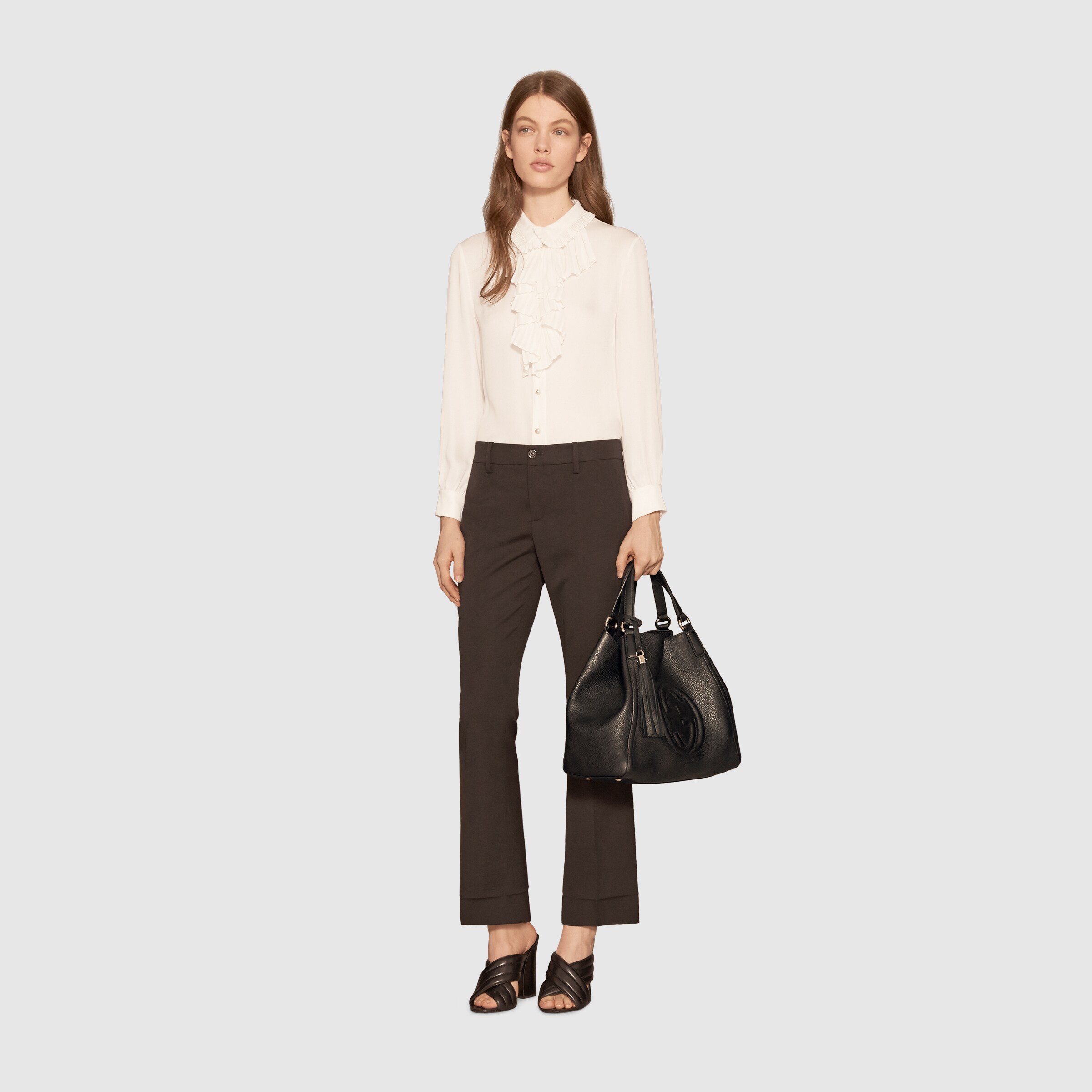 gucci soho leather shoulder bag 282309a7m0g1000 gucci soho leather shoulder bag 282309a7m0g1000
