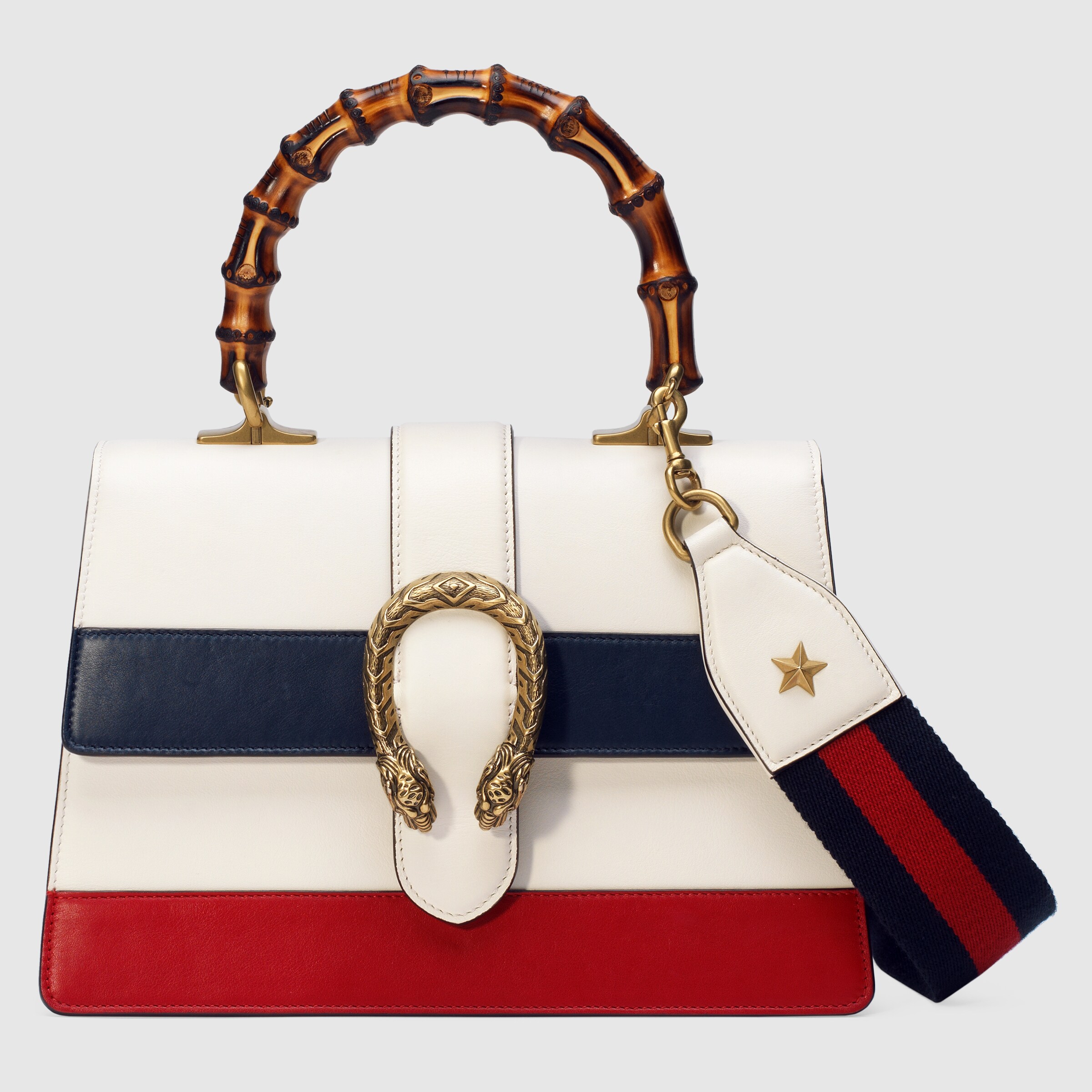 dionysus leather top handle bag