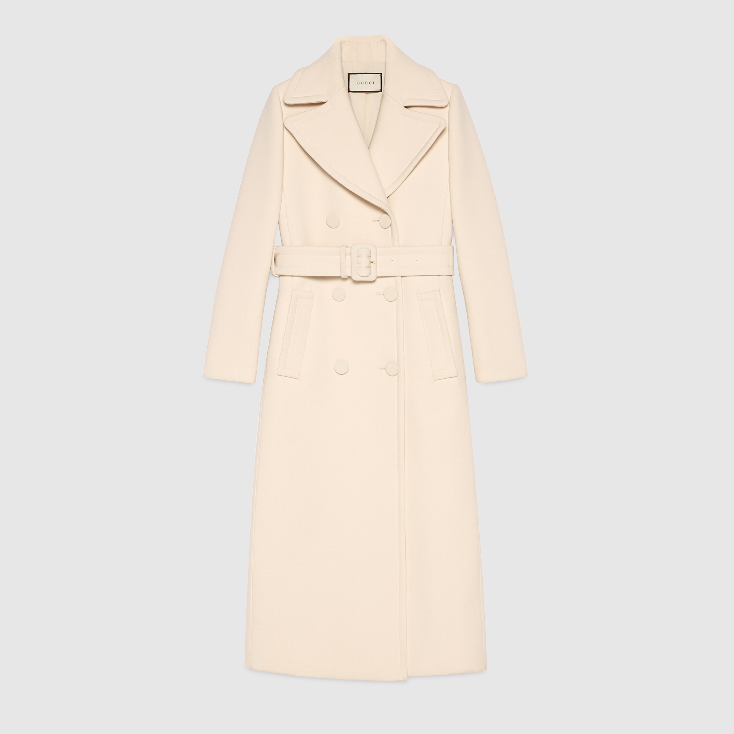Wool doublebreasted coat Gucci Women's Coats & Furs 443519ZHW109205