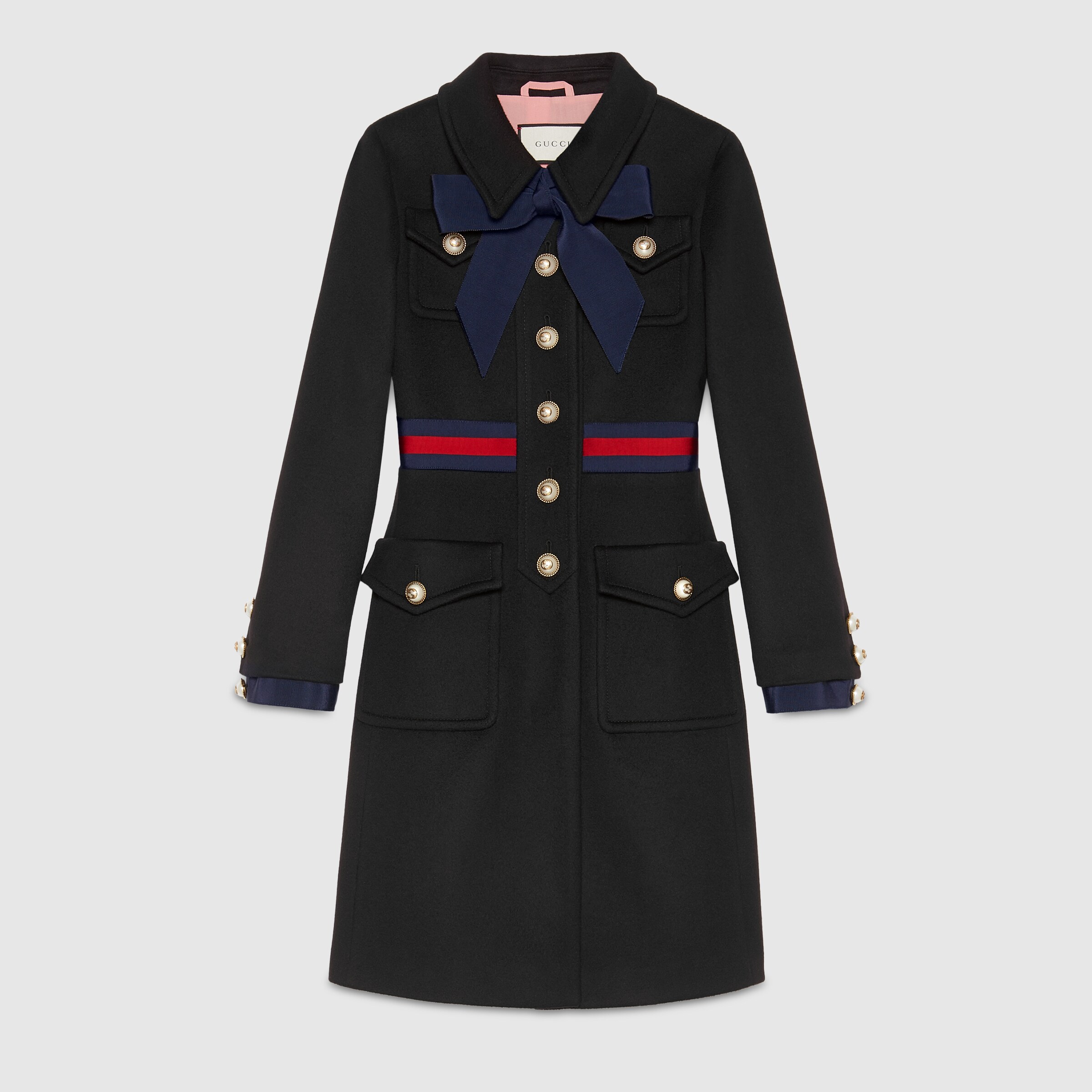 Wool coat with  Gucci Women's Coats & Furs 448610ZHW031205