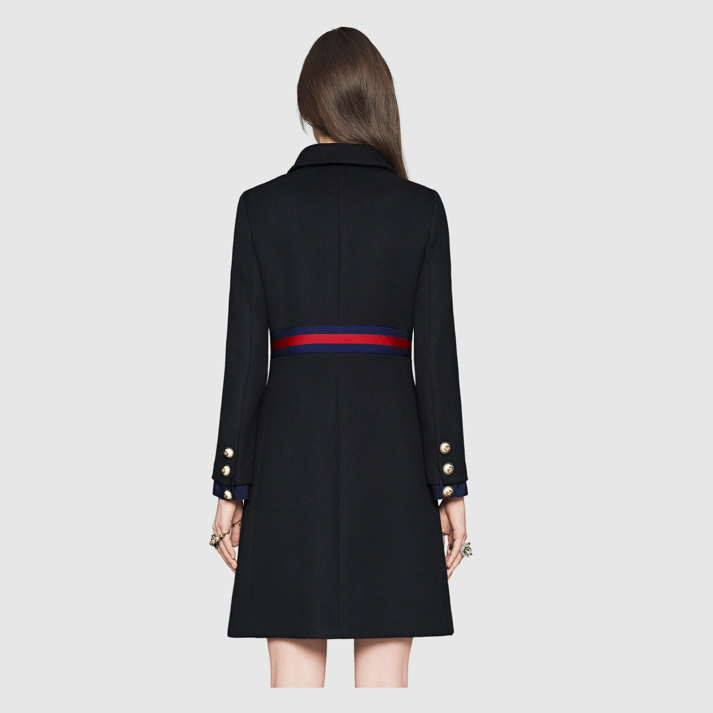 Wool coat with  Gucci Women's Coats & Furs 448610ZHW031205