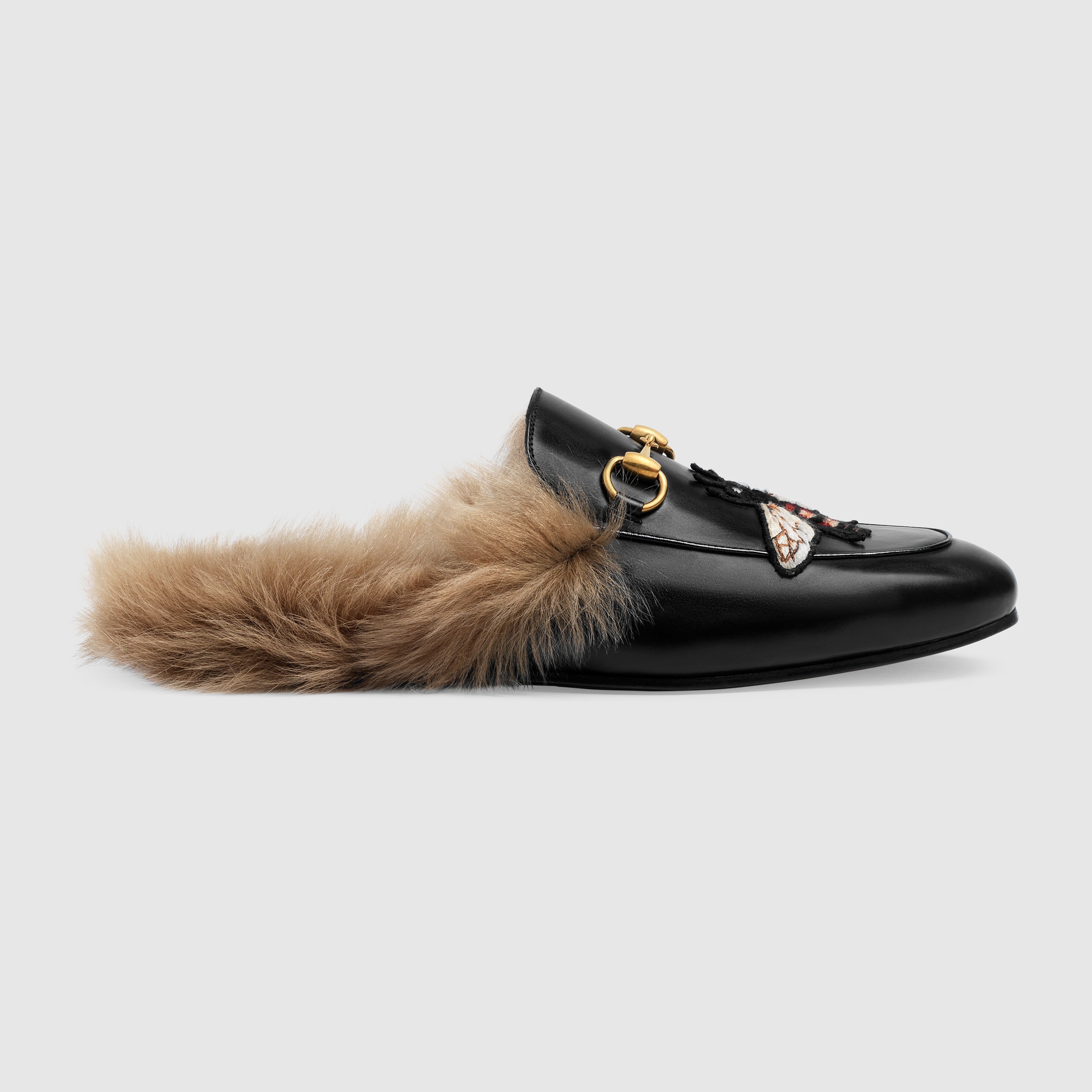 gucci bumblebee loafers