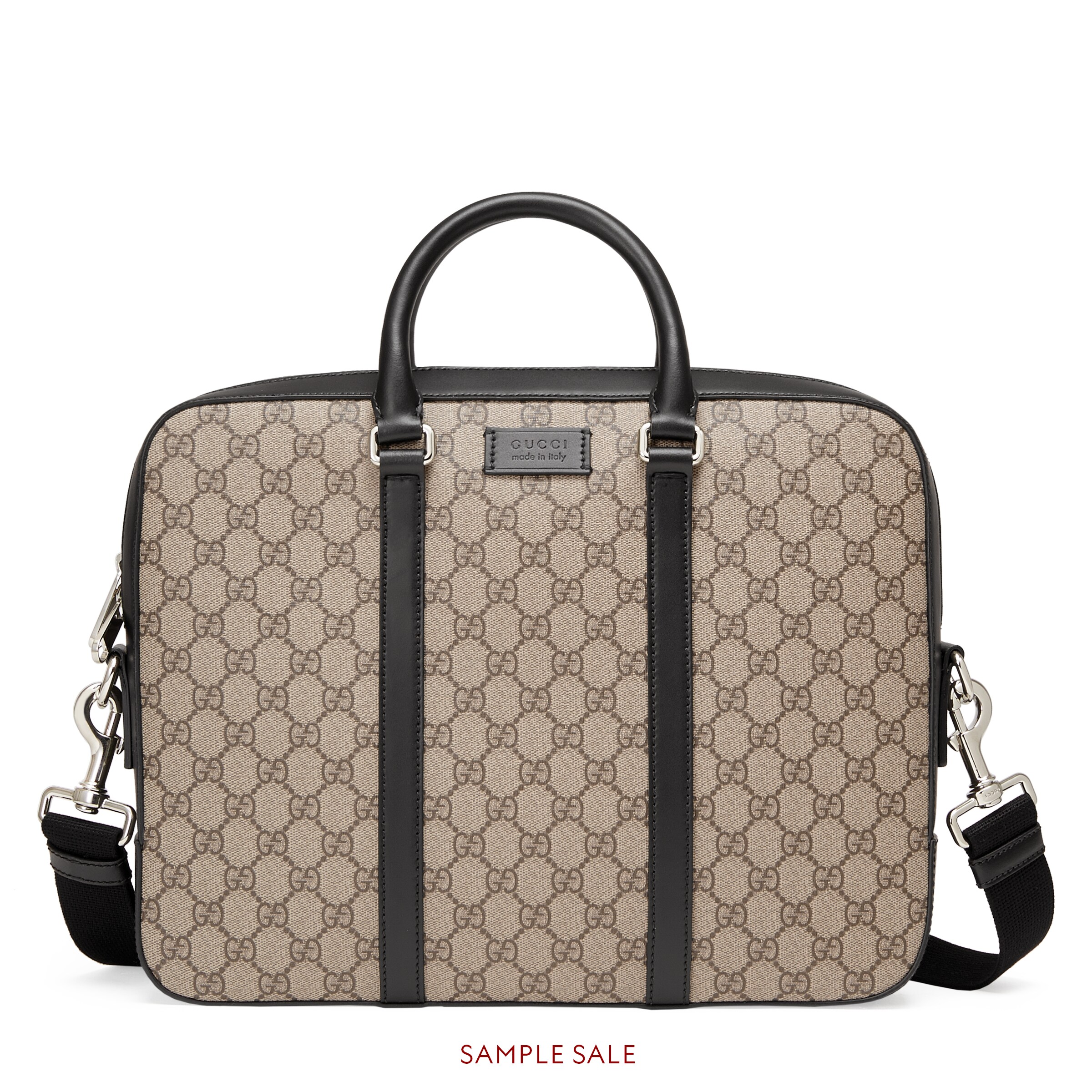 gg supreme高级人造帆布公文包