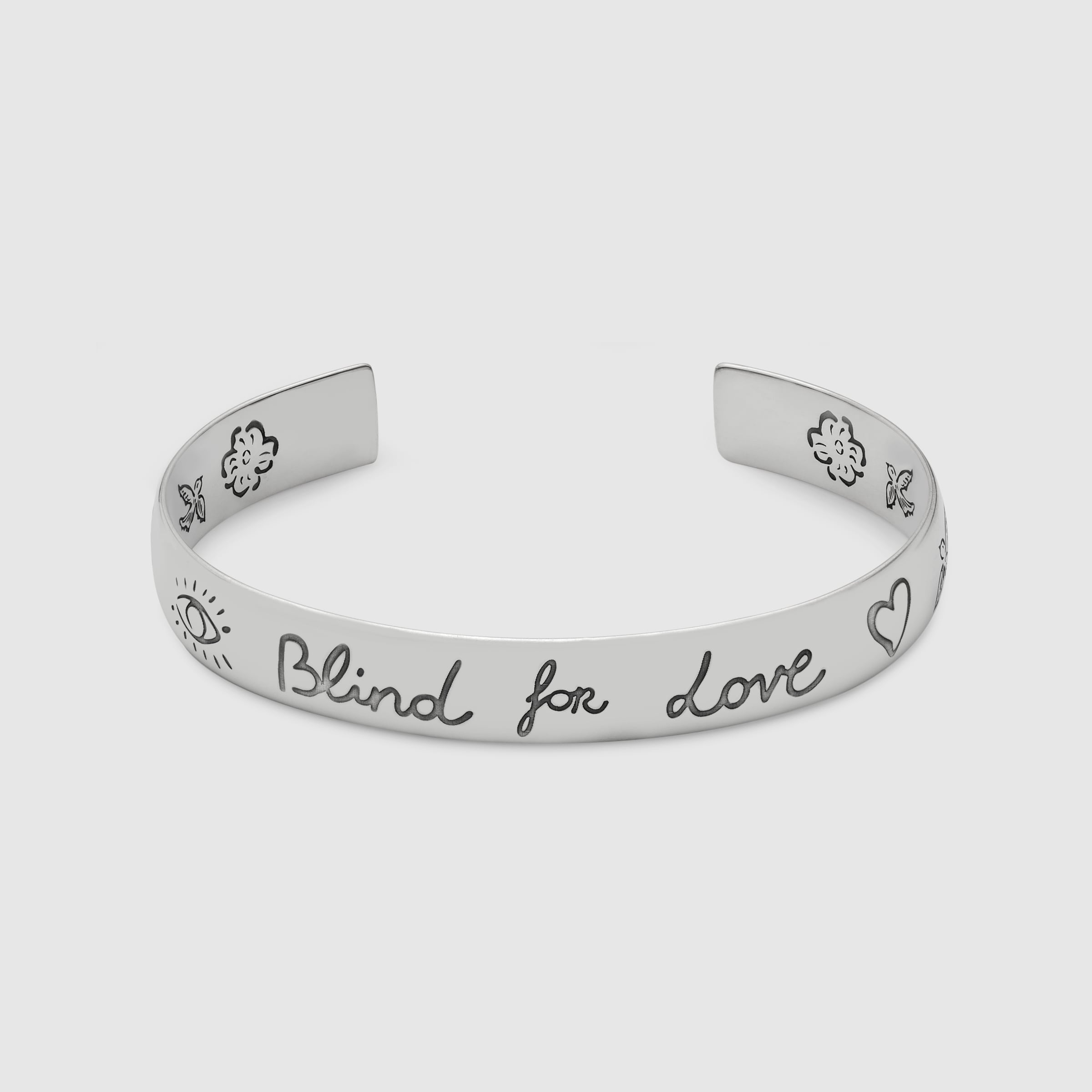 Gucci blind for love bracelet clearance