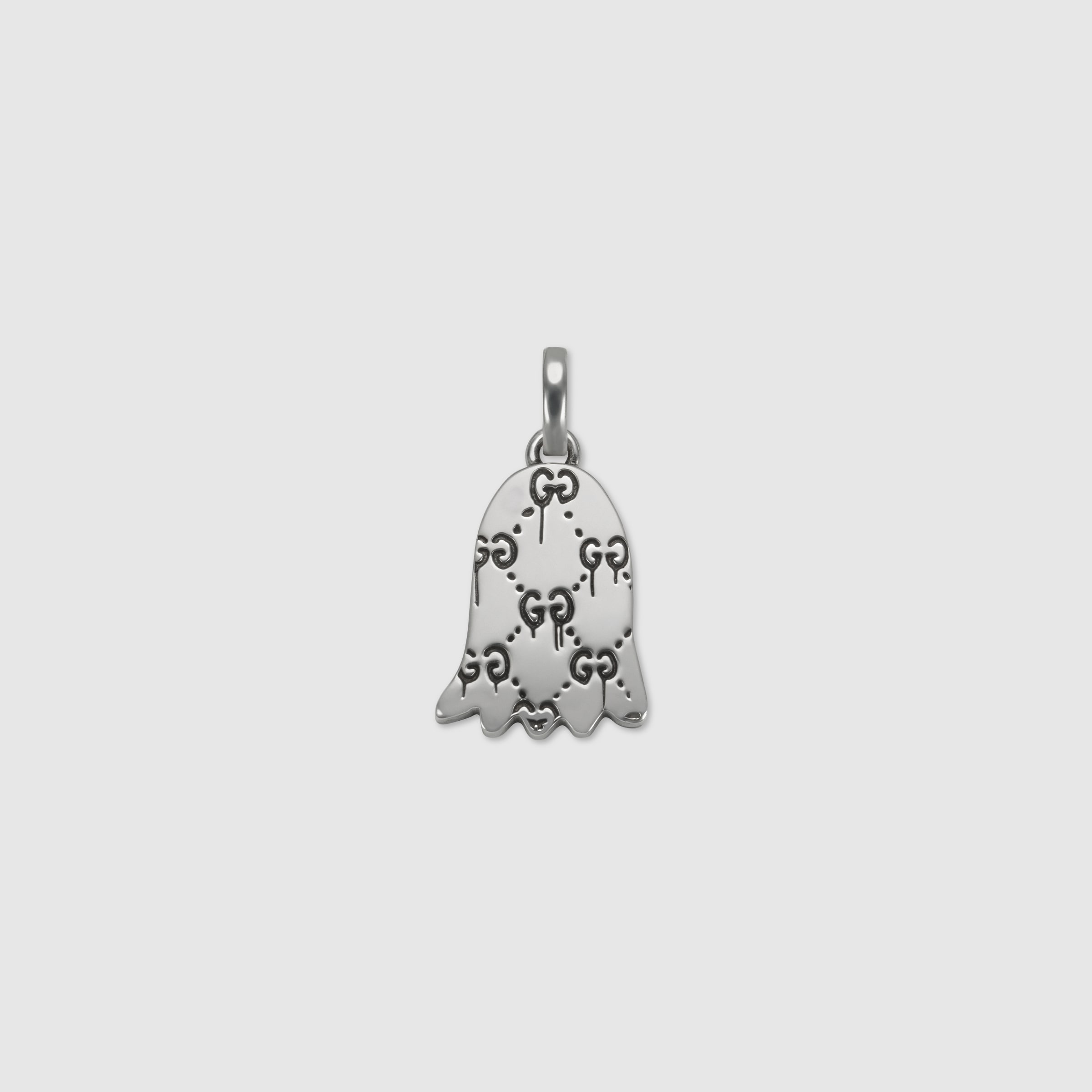 Undefined Sterling Silver GucciGhost charm in silver GUCCI® US