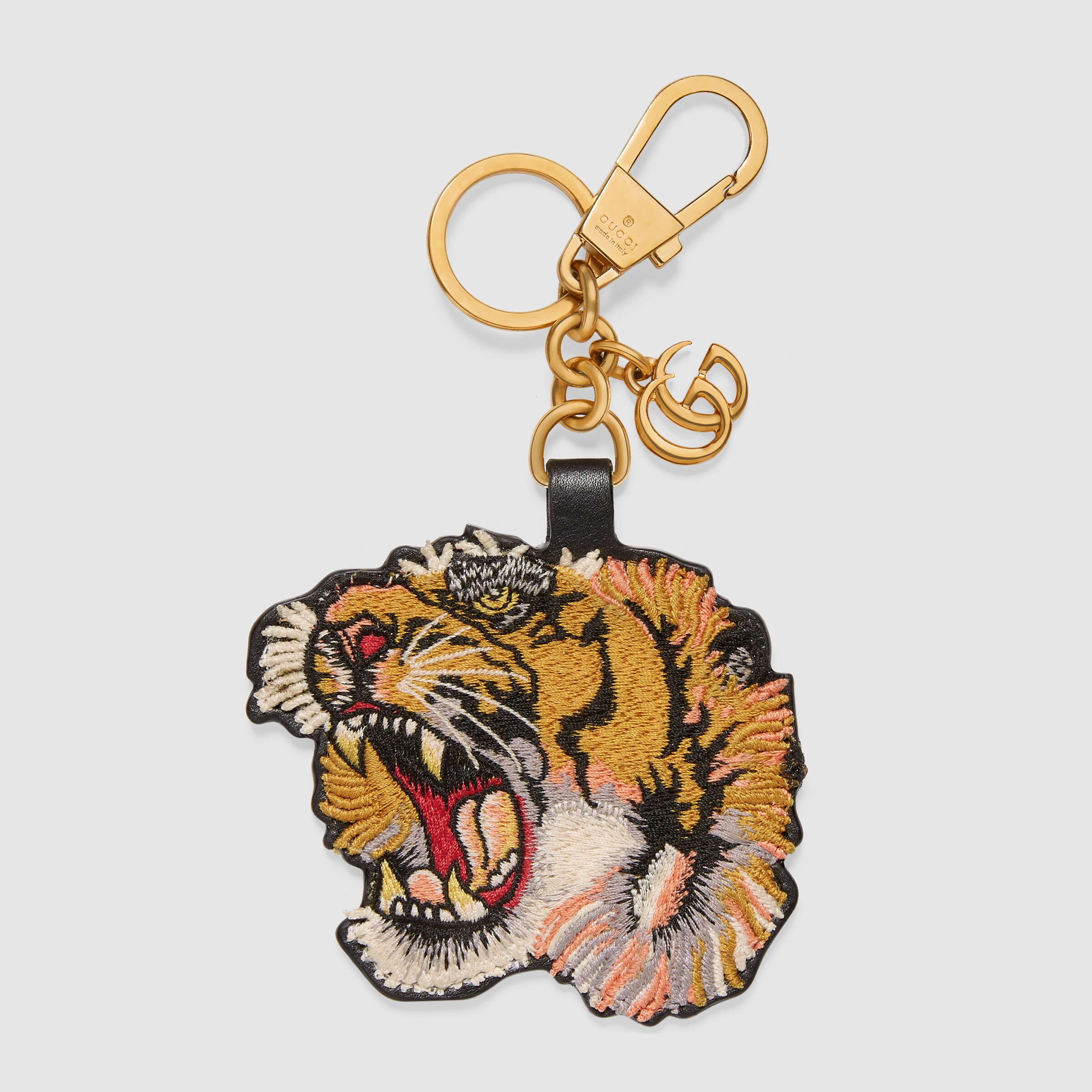 Tiger keychain Gucci Women's Keyrings & Key Cases 453183GT4CG8483
