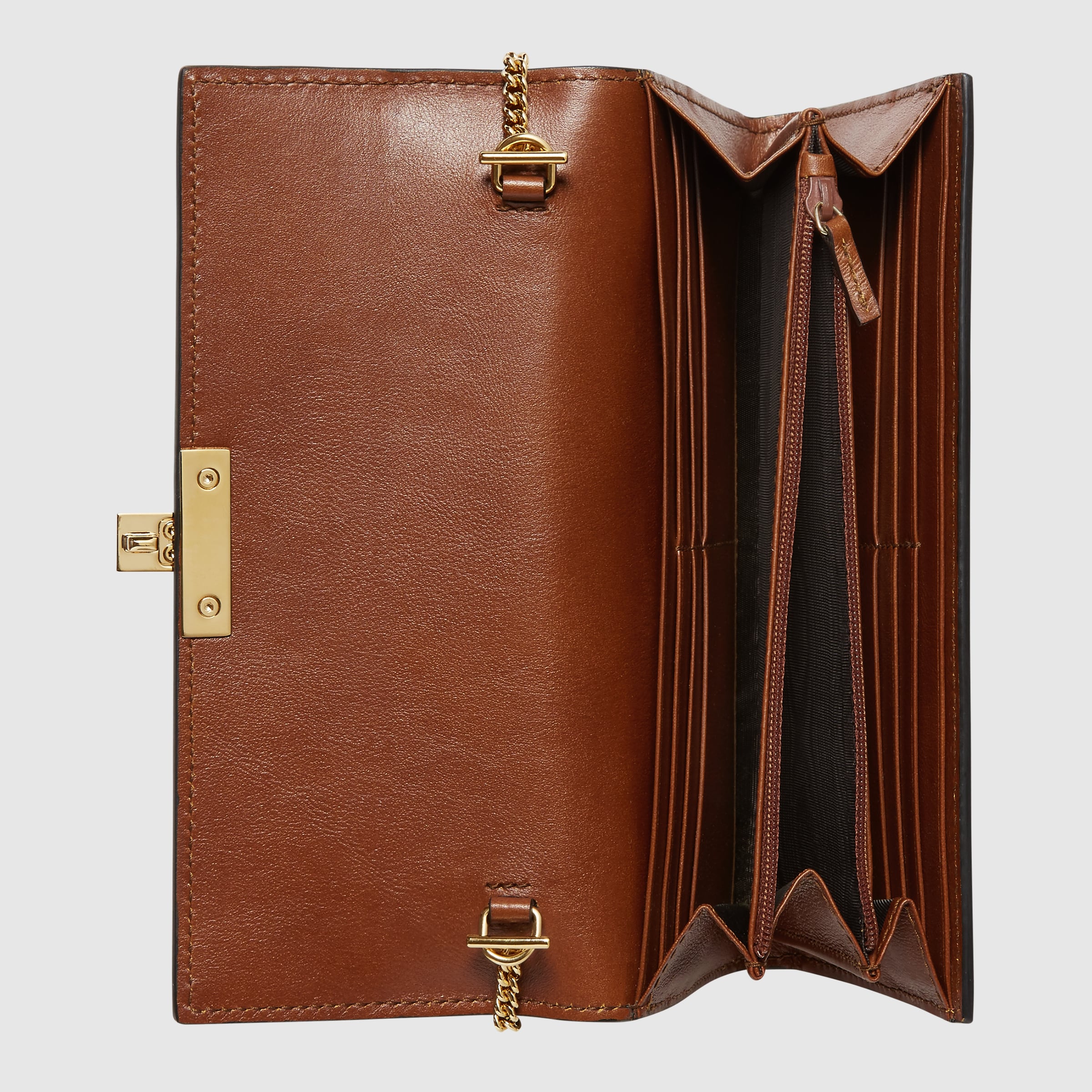 Padlock continental wallet Gucci Monogramming 453506KLQIG8575