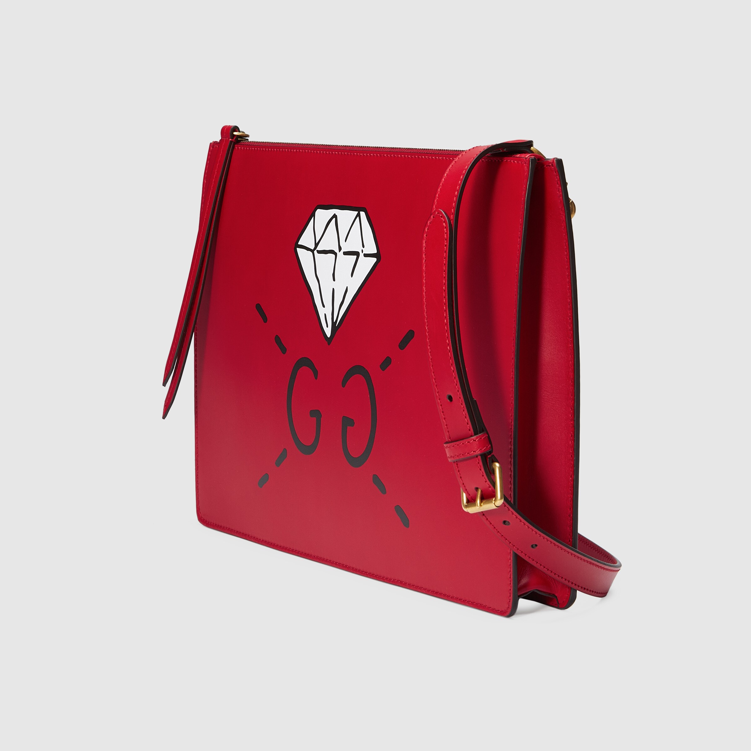 GucciGhost messenger Gucci Men's Messengers Bags 429004CVLLT8656