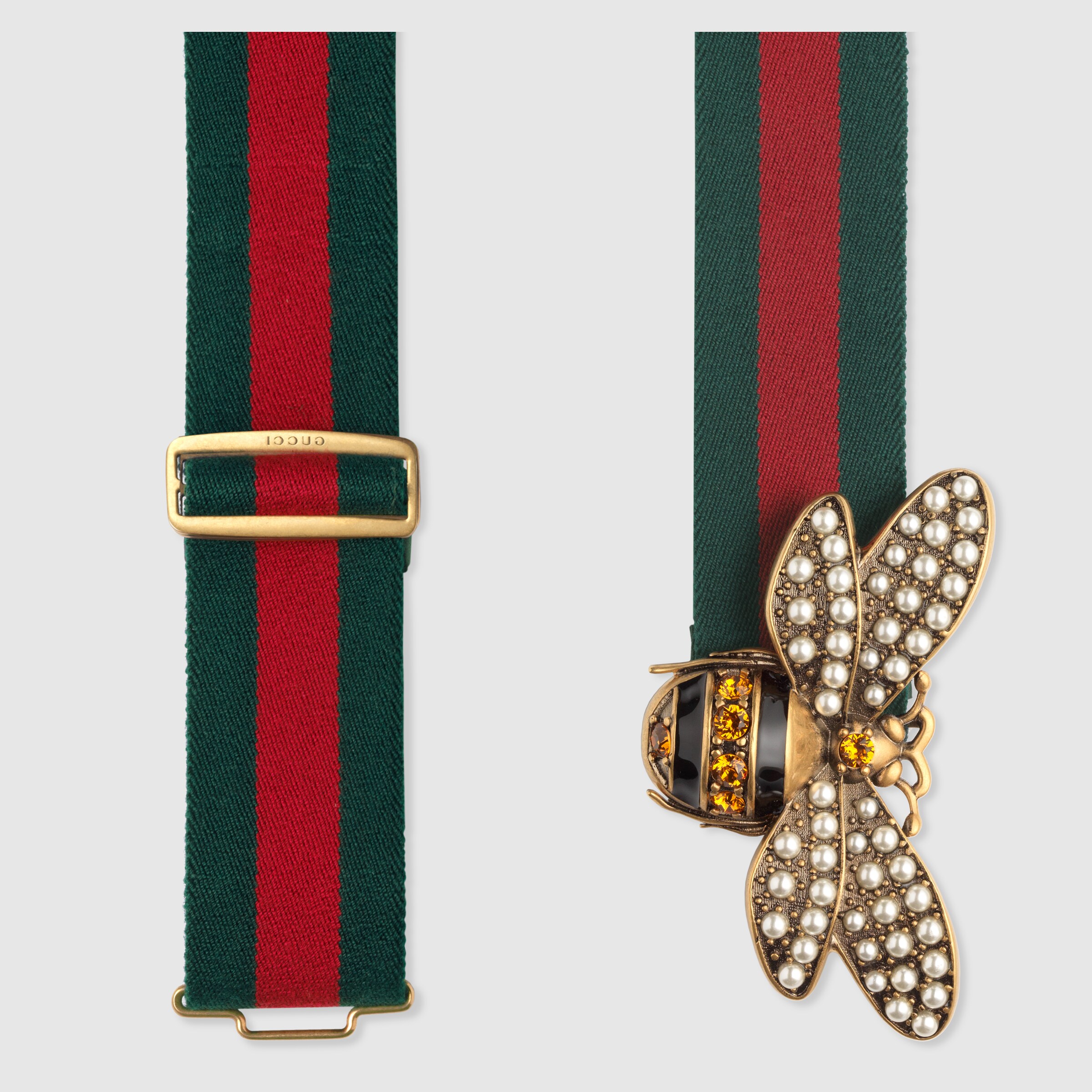 belt with bee Gucci Women's Wide 453277HGW2T8475
