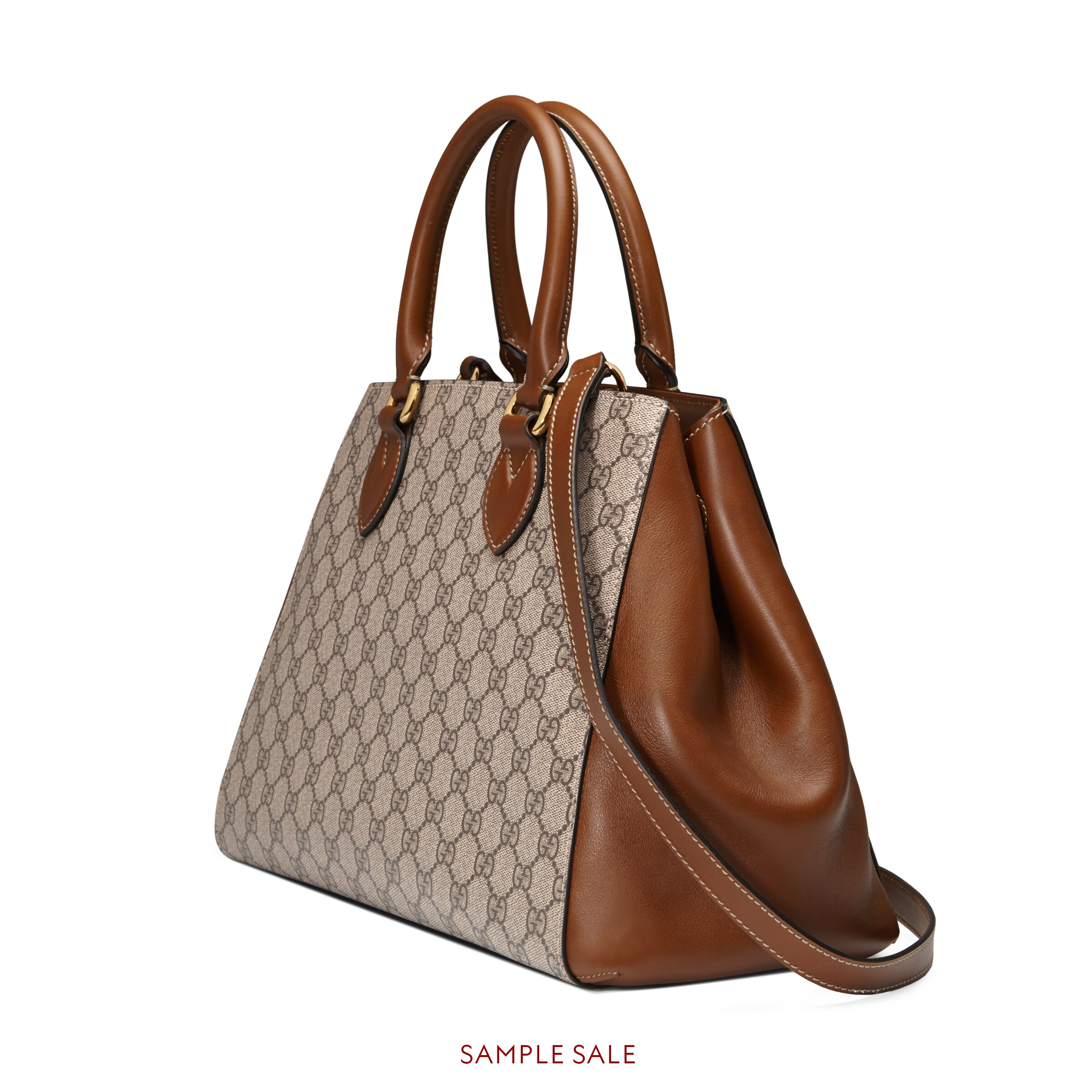 GG Supreme top handle bag Gucci Women's Totes 453704KHNKG8534