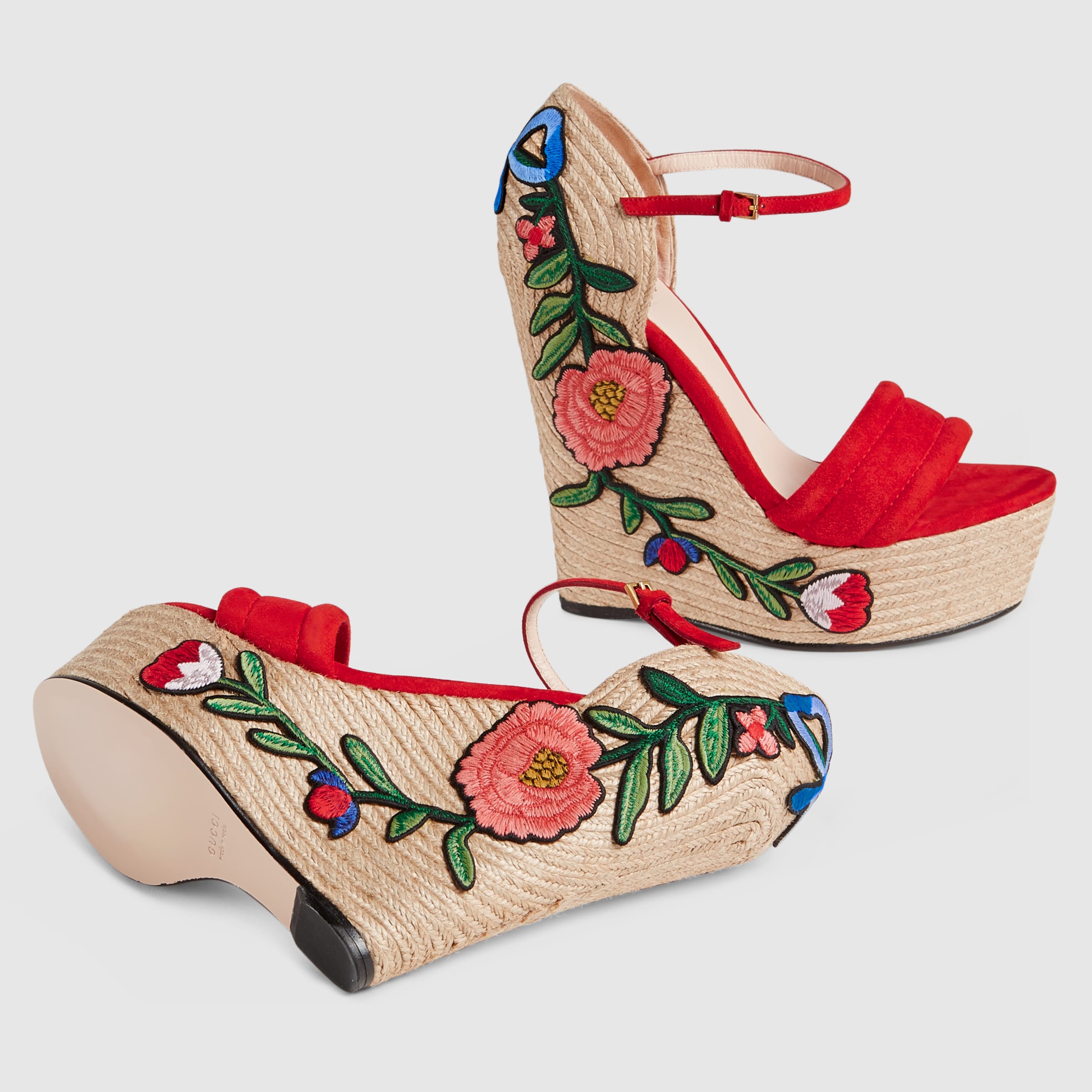gucci espadrille platform