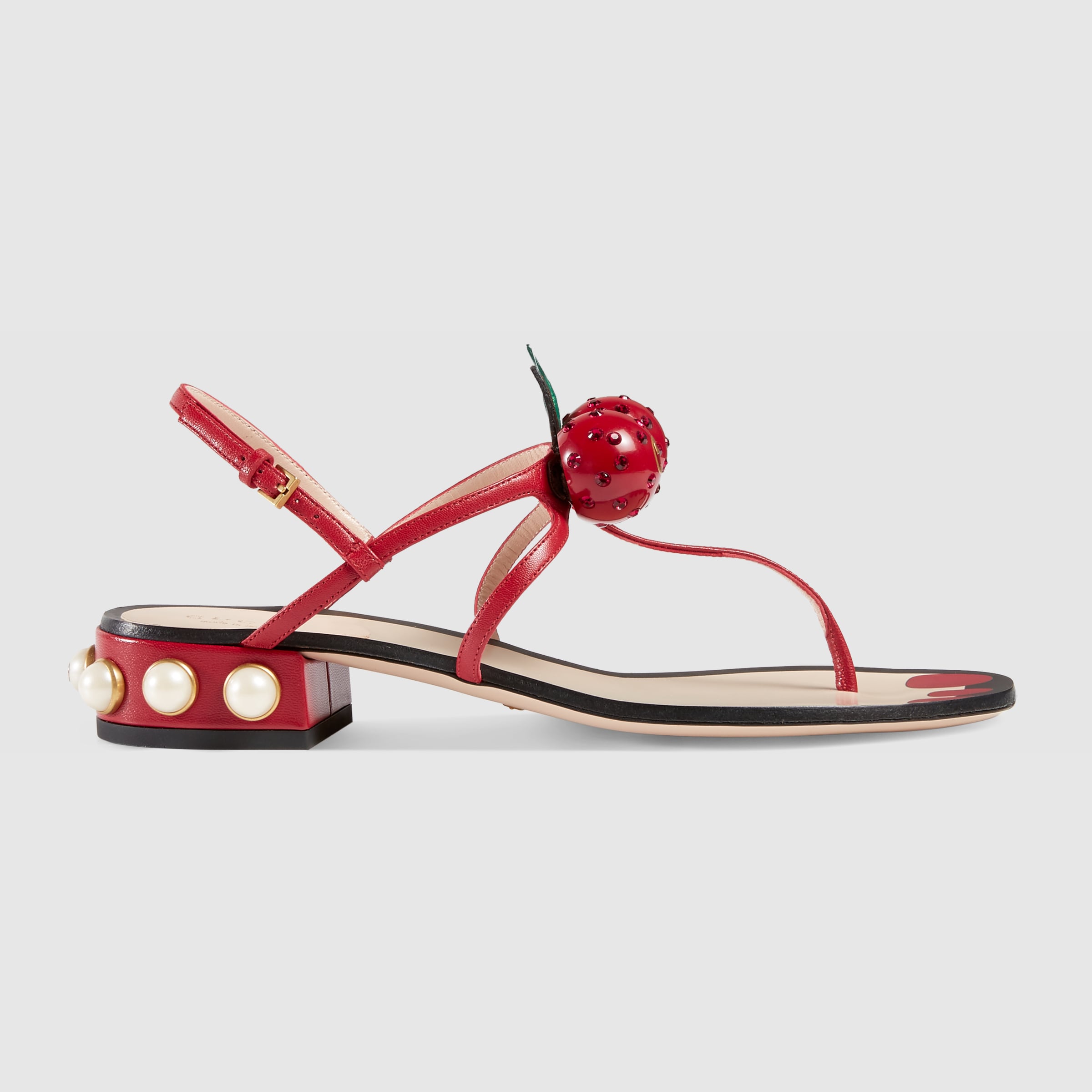 Leather thong sandal Gucci Women's Sandals 453496C9DN06488
