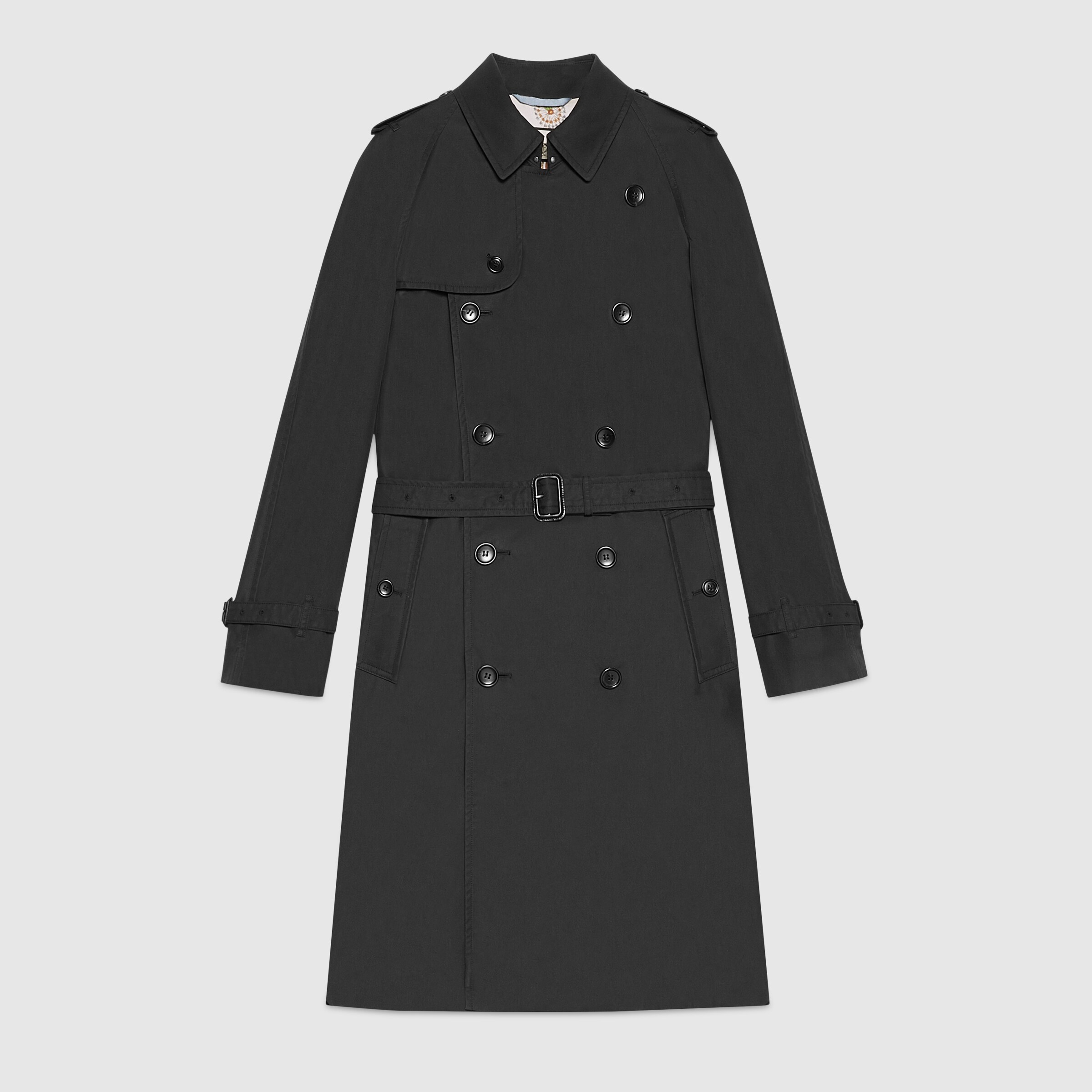 Burberry Midlength Cotton Twill Trench Coat In White For Men Lyst The Sandringham Short Heritage Trench Coat Honey