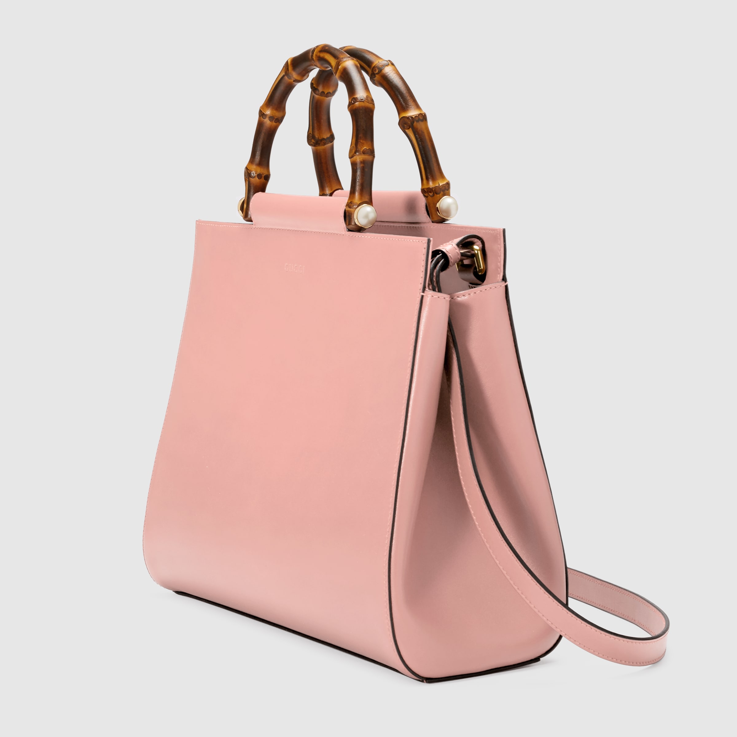 Gucci Nymphaea leather top handle bag Gucci Women's Totes 453766DVU0G5909