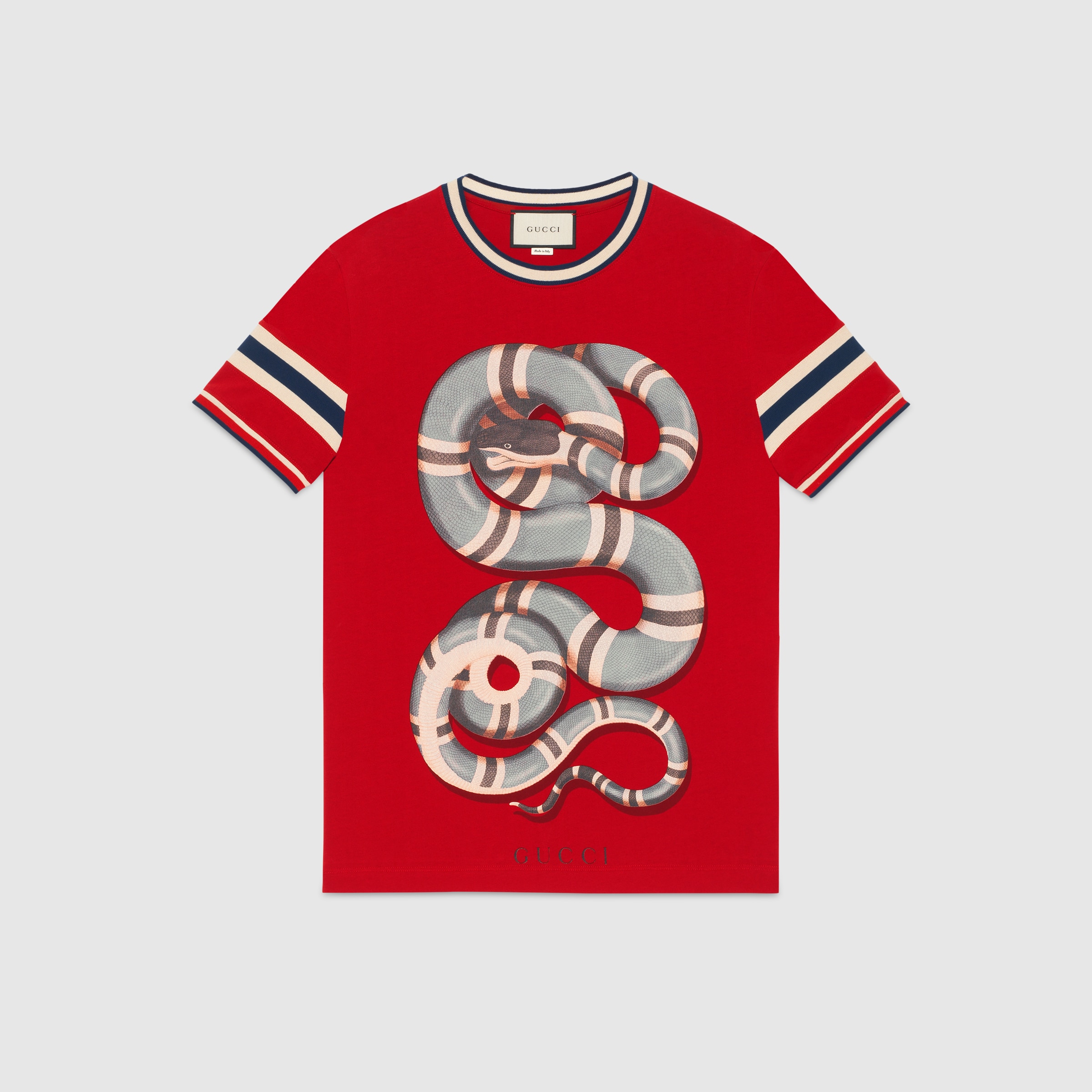 gucci snake print shirt
