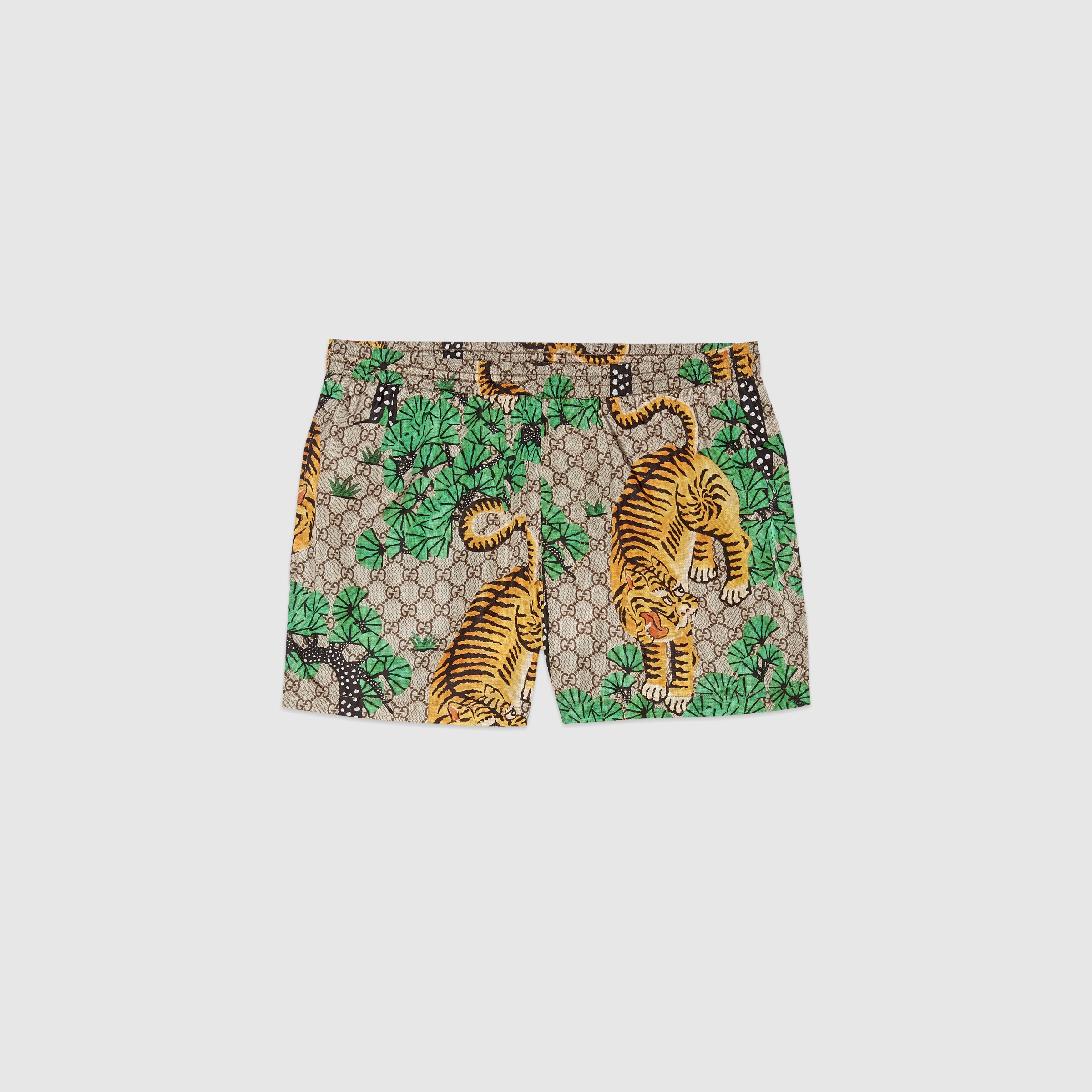 gucci bengal swim shorts