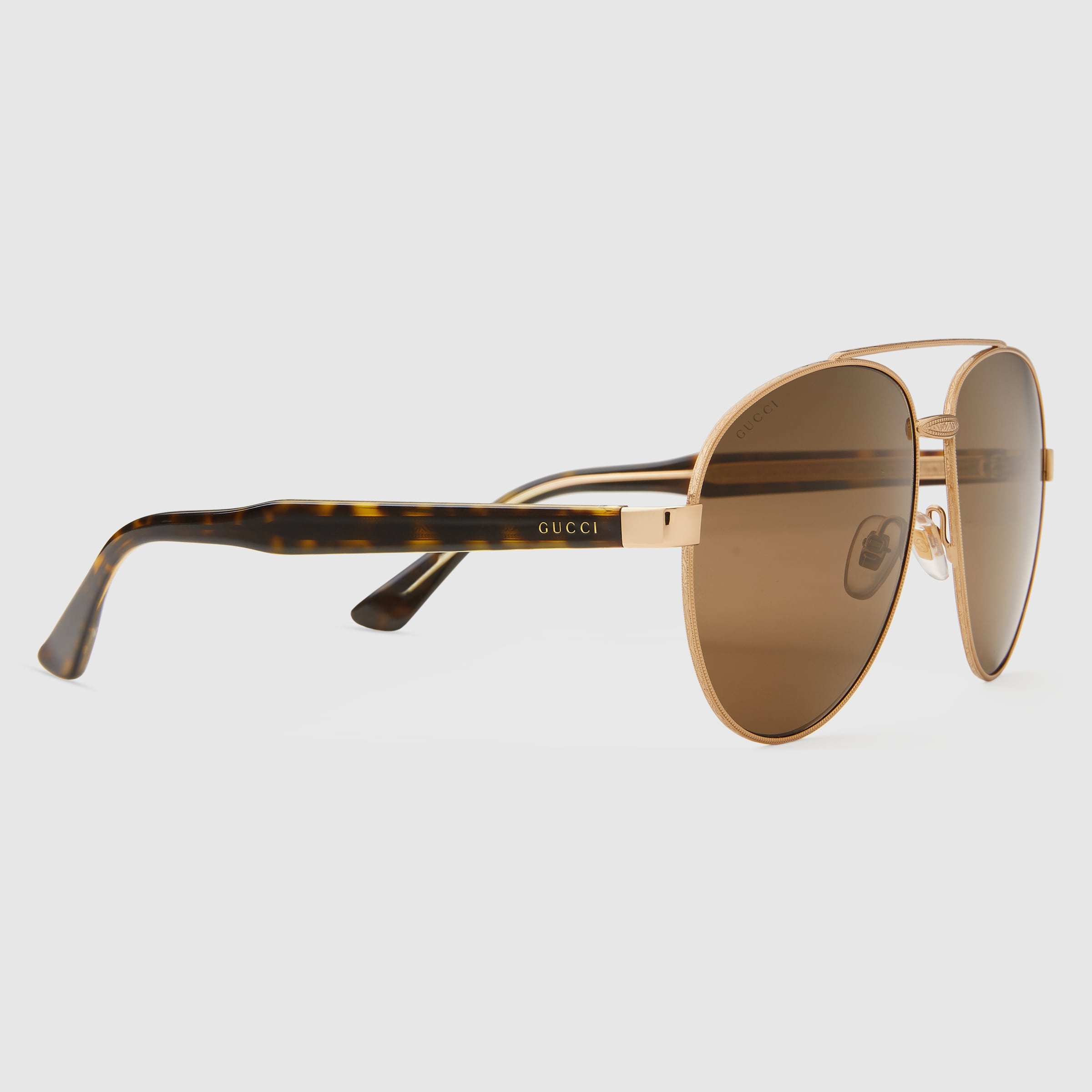 Aviator Sunglasses - Gucci Men's Aviator 443523I33308778