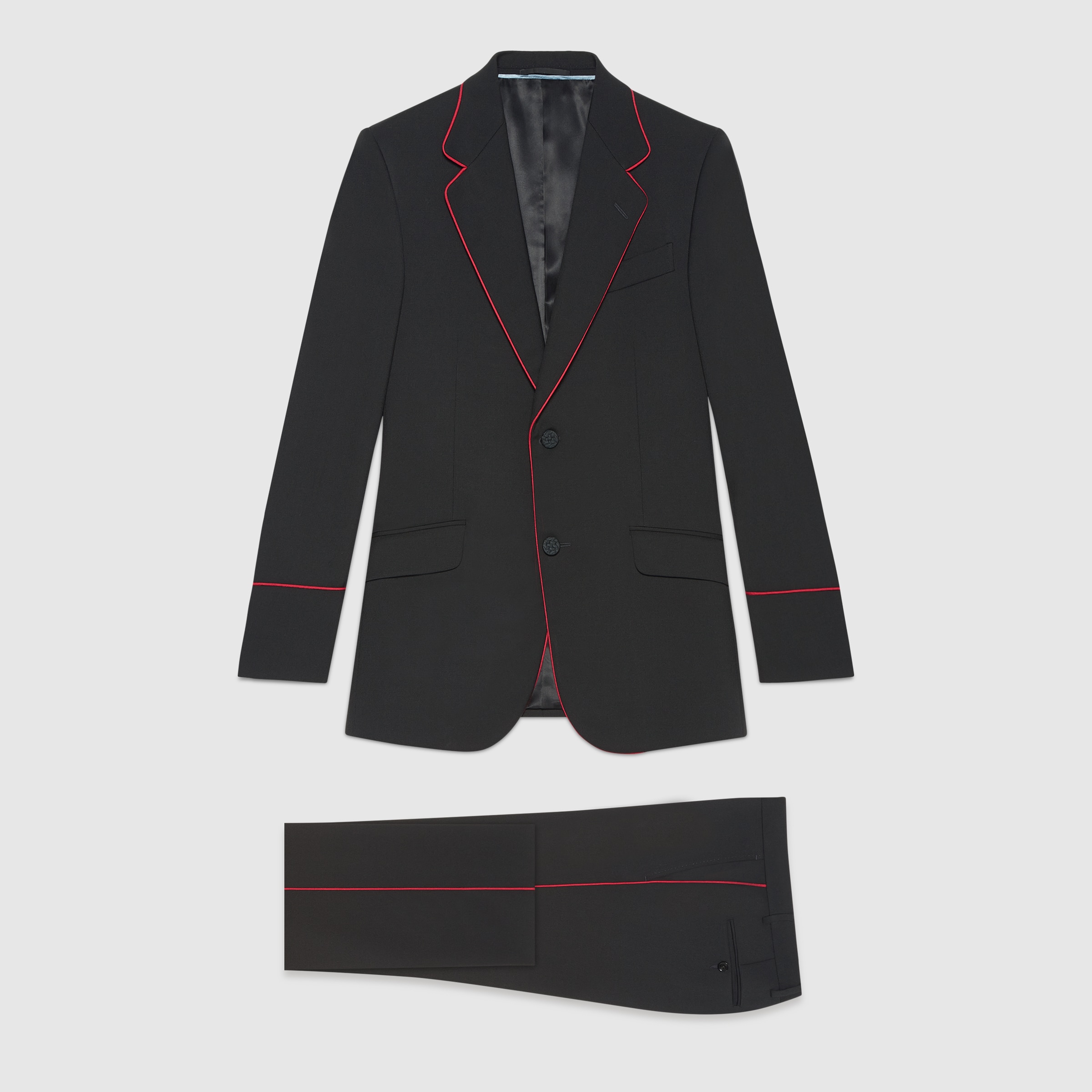 tuxedo with gucci belt