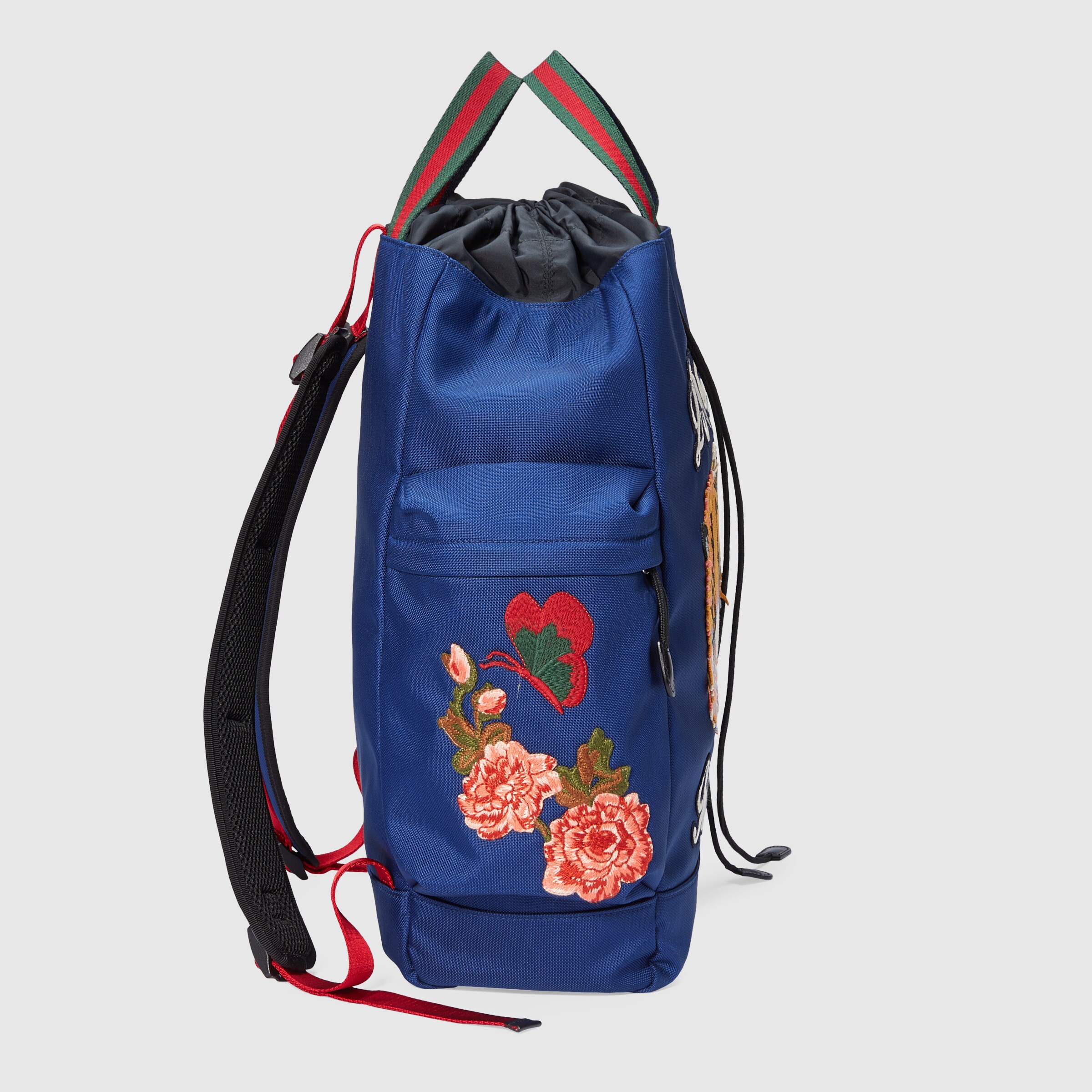 Embroidered drawstring backpack Gucci Men's Backpacks 450979K1NOE8372