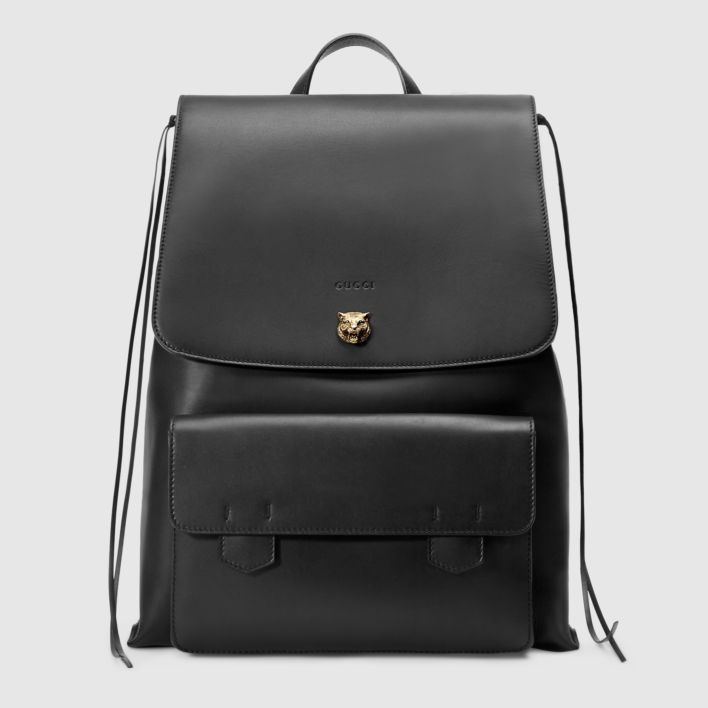 Animalier leather backpack Gucci Men's Backpacks 429013DJ30T1000