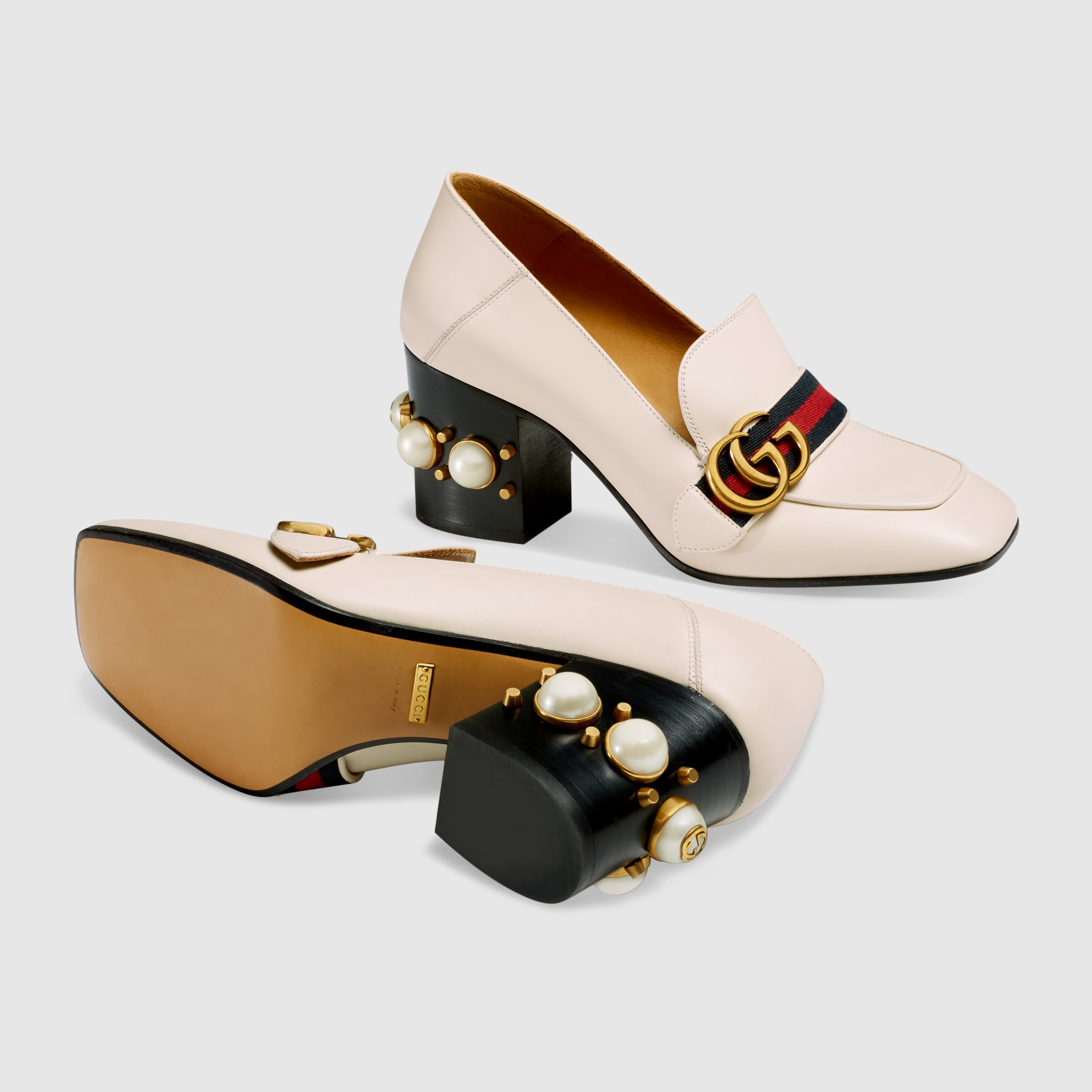 loafers mid heel