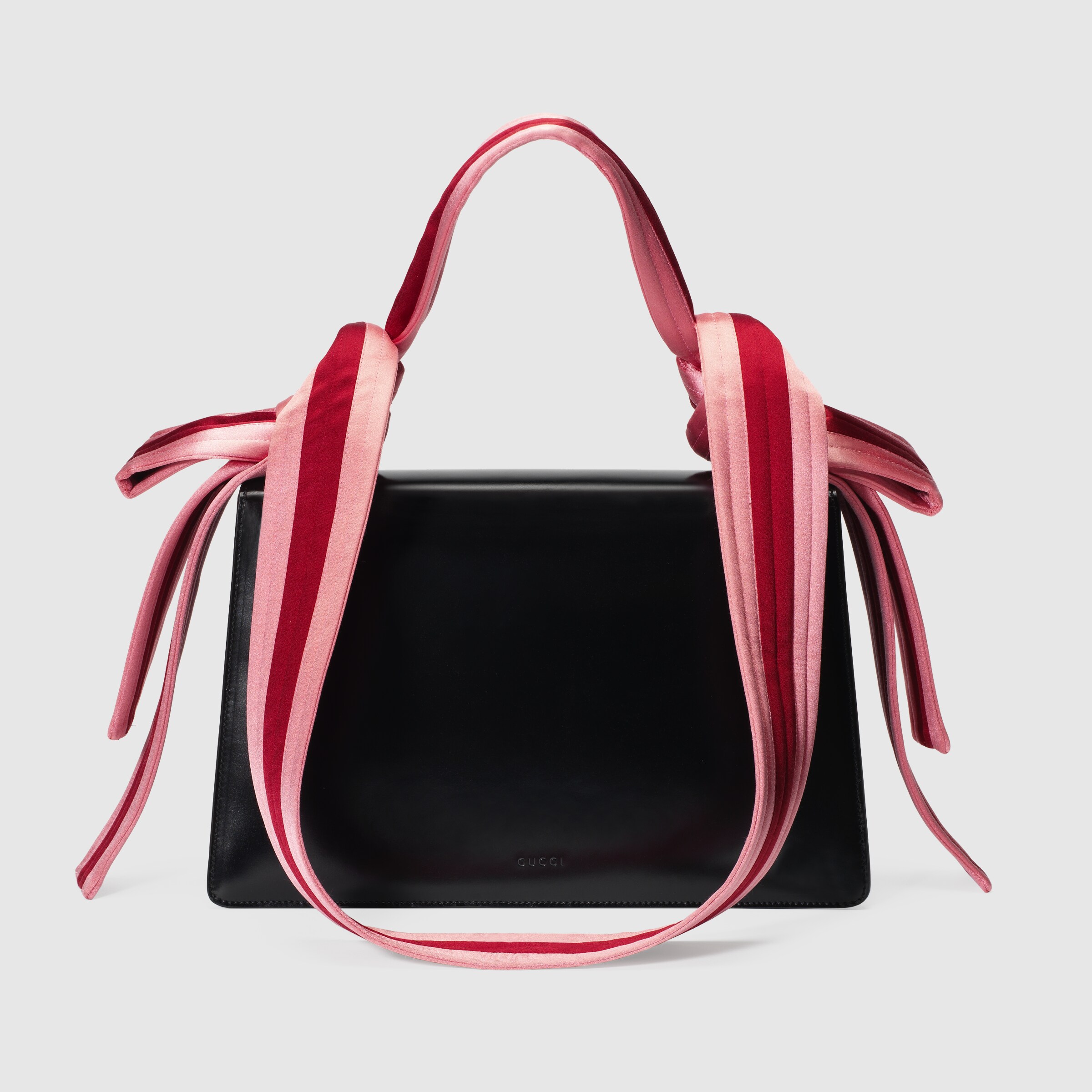 Gucci White Leather And Satin Naga Dragon Head Shoulder Bag SEMA Data