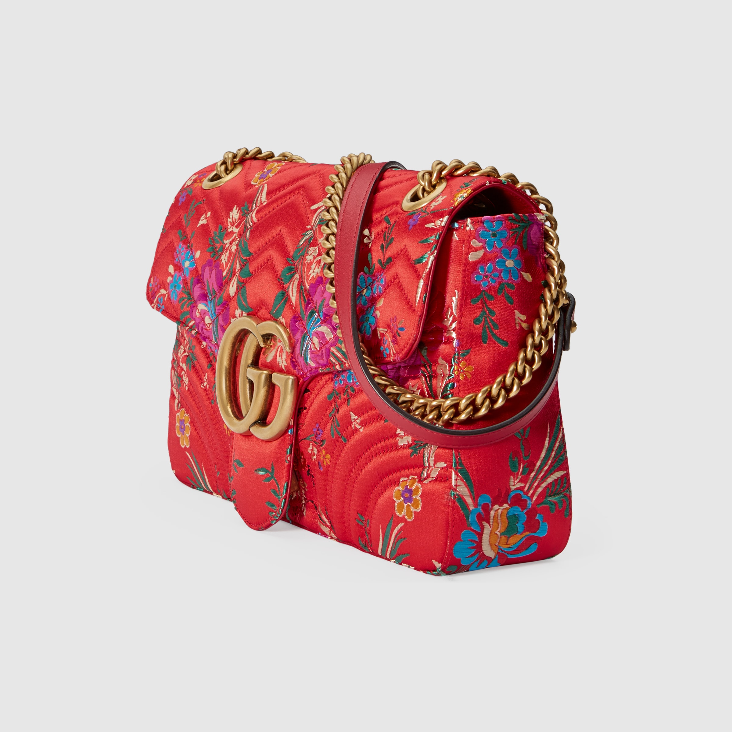 Gucci Purse With Flowers