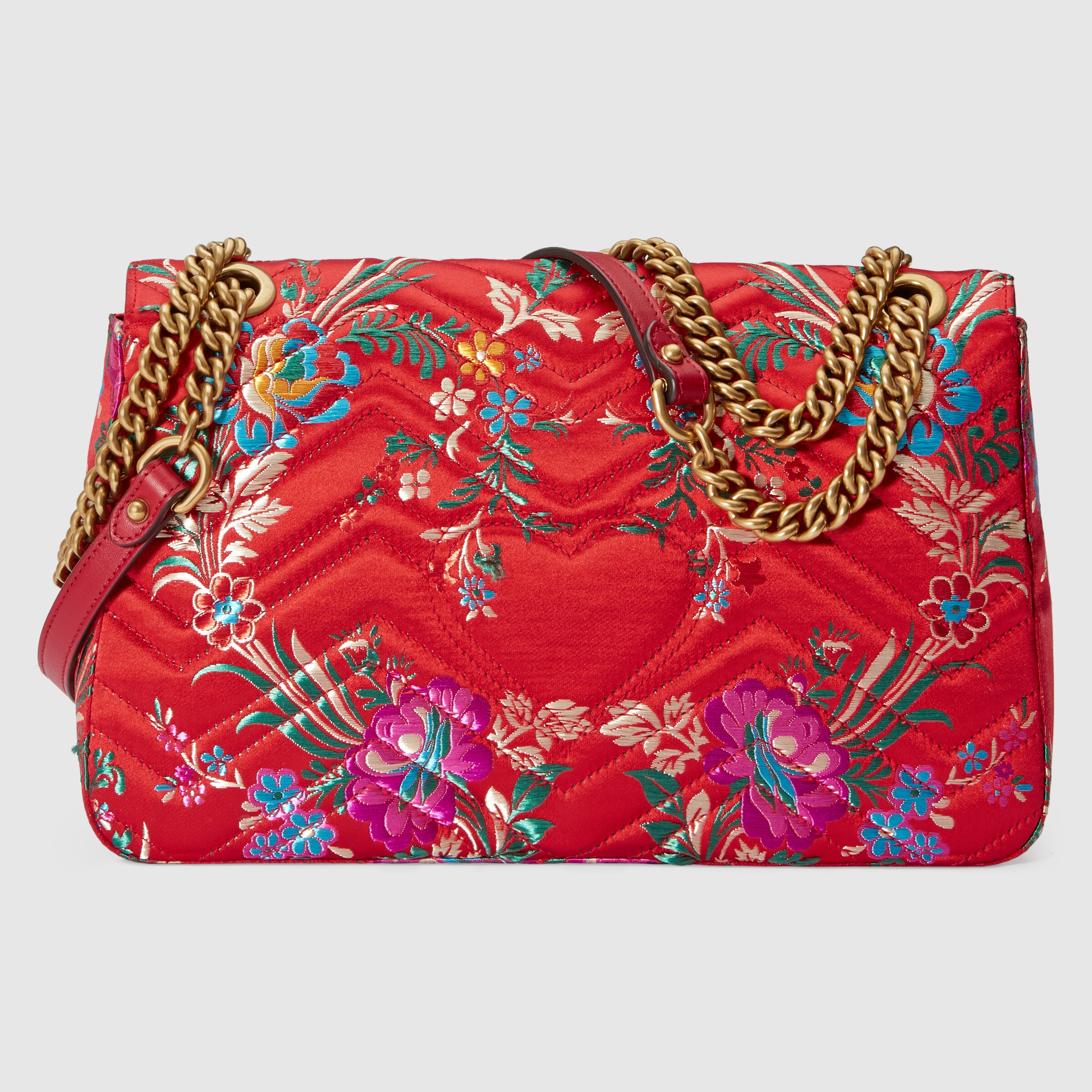 GG Marmont floral jacquard shoulder bag Gucci Women's Shoulder Bags
