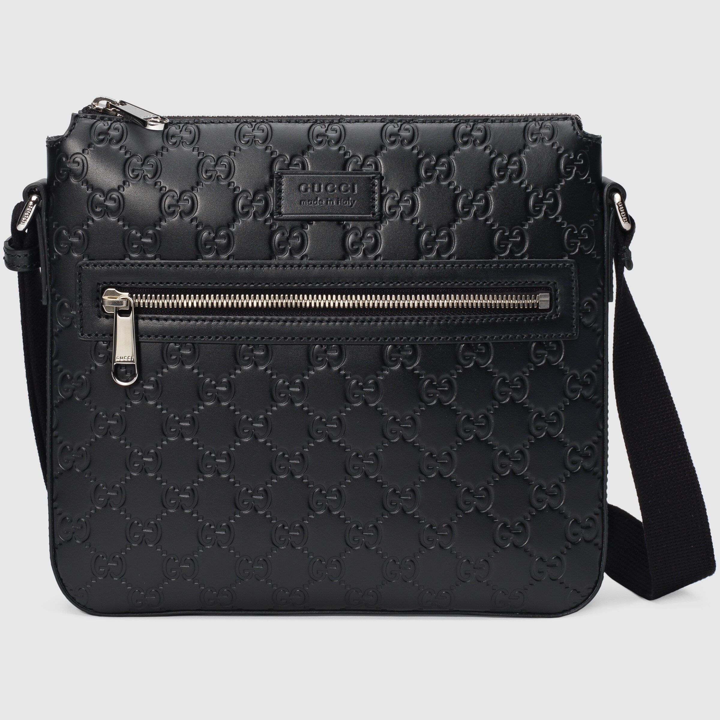 pochette gucci nera pelle