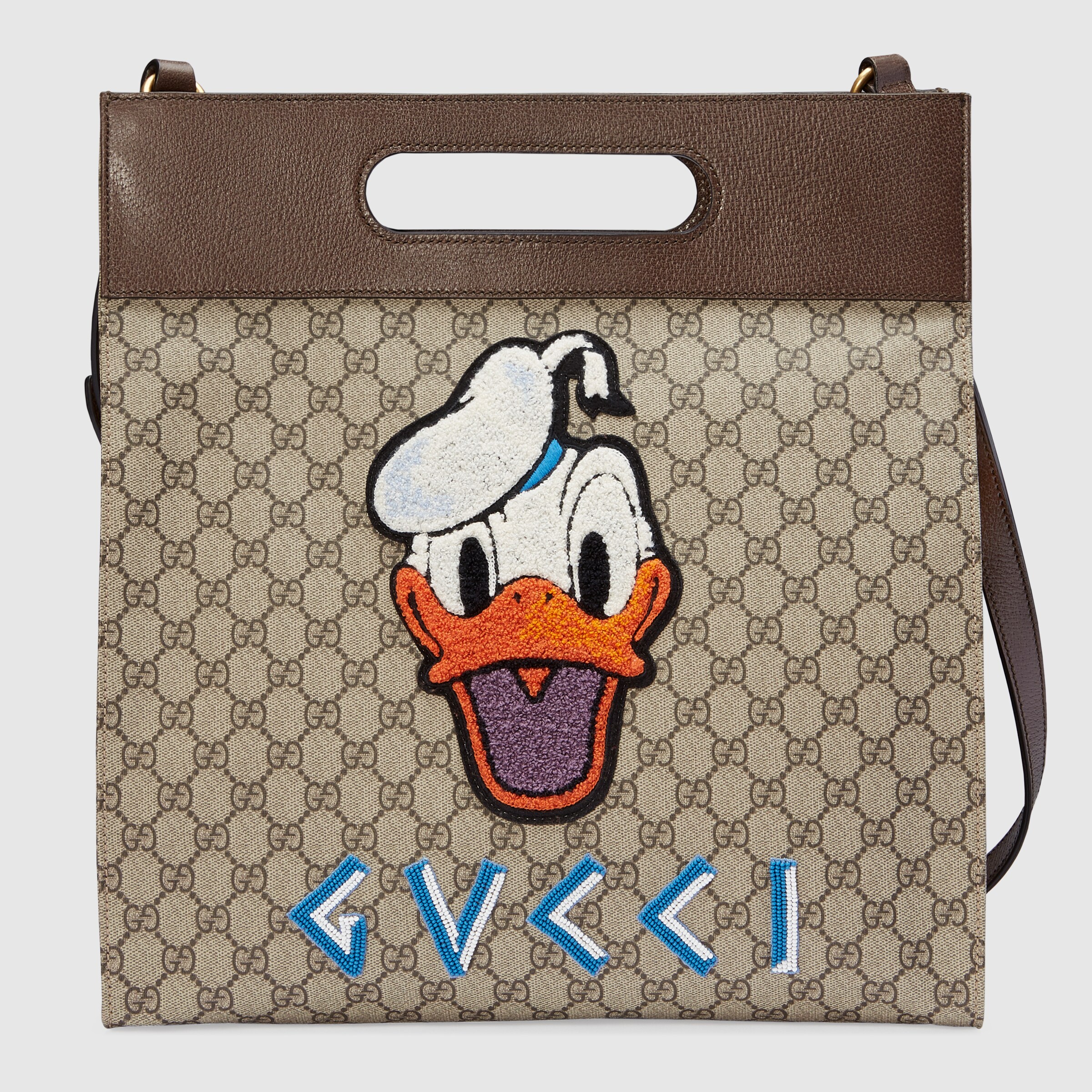 gucci donald duck duffle bag