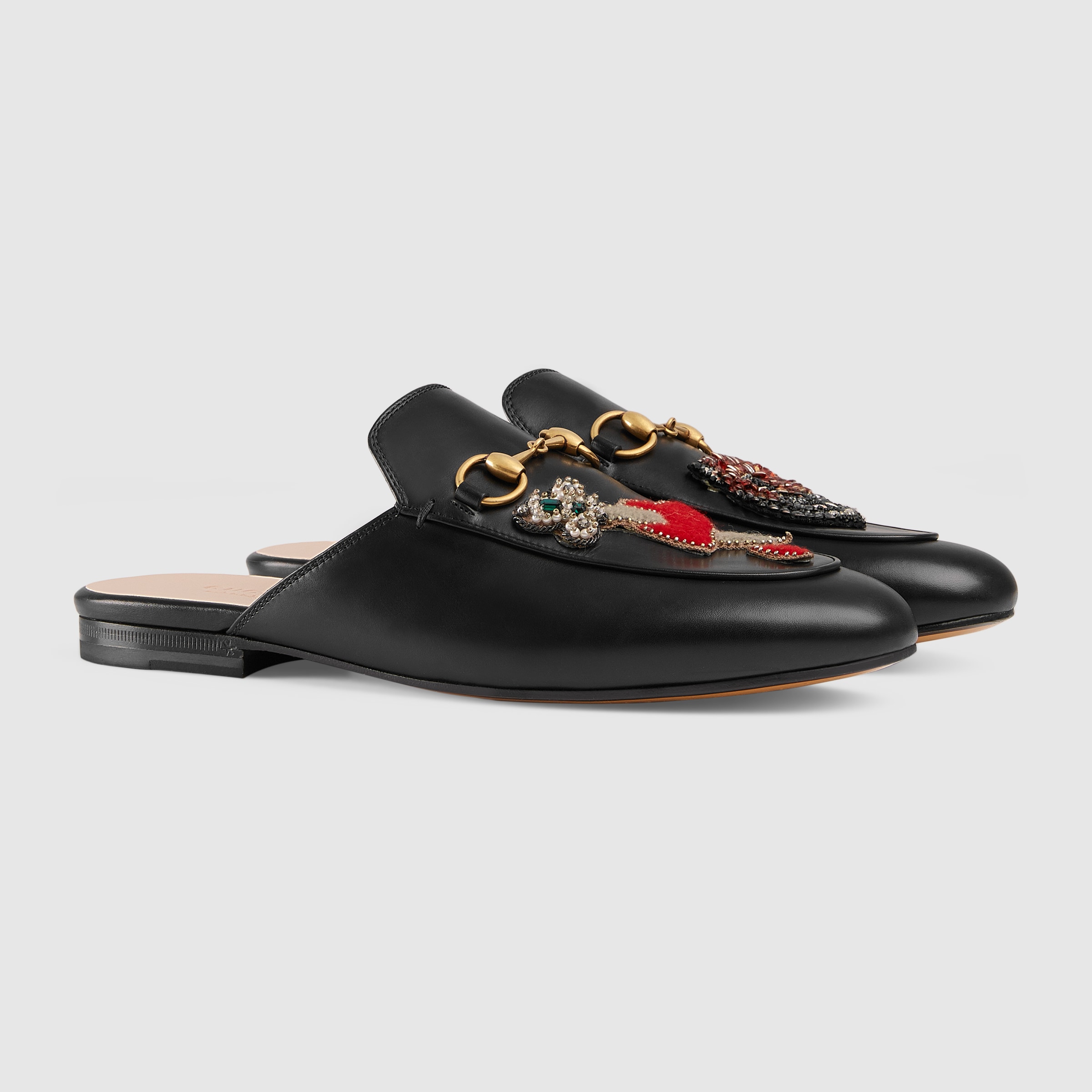 gucci princetown wide feet