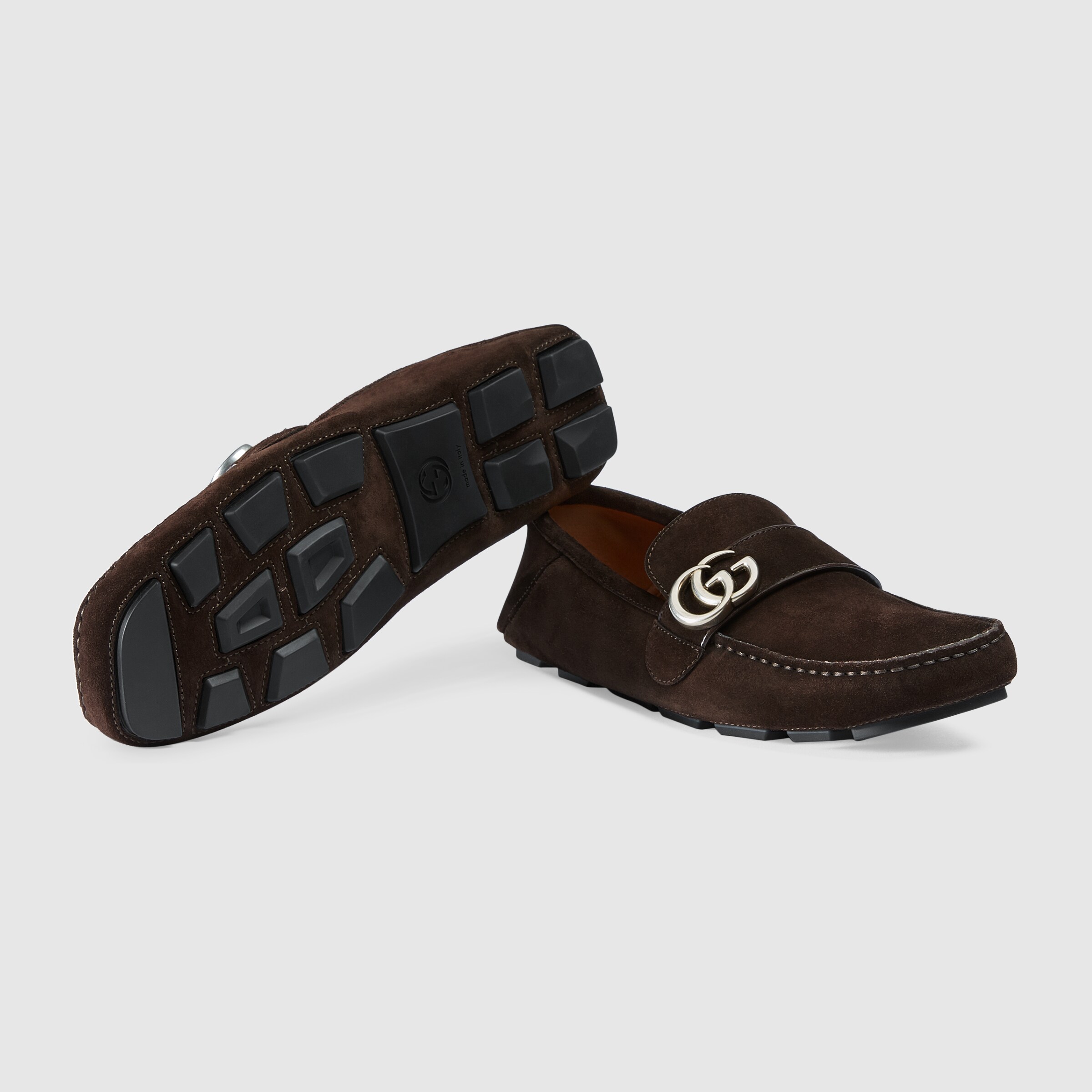 Mens Brown Suede Gucci Shoes Mens Brown Suede Gucci Shoes
