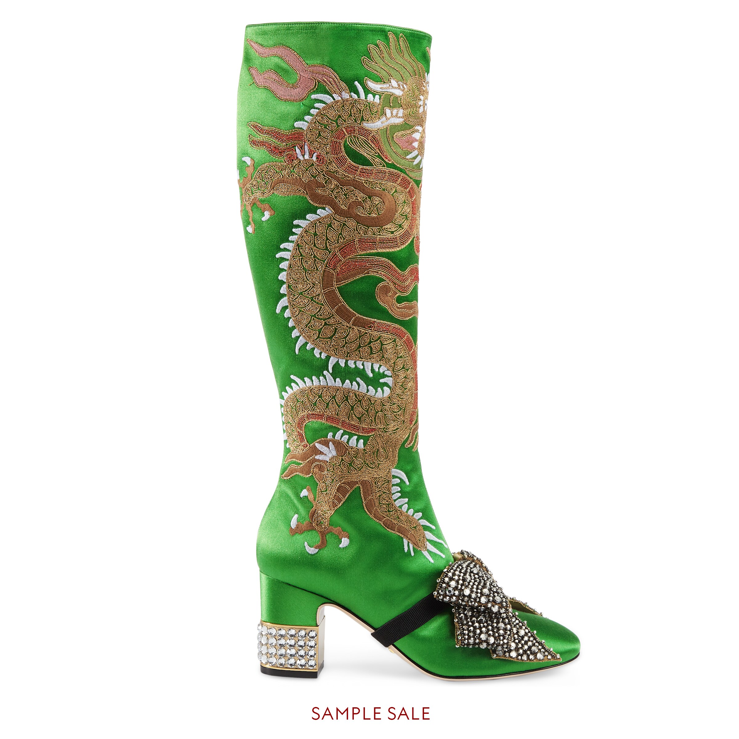 knee high boots with mid heel