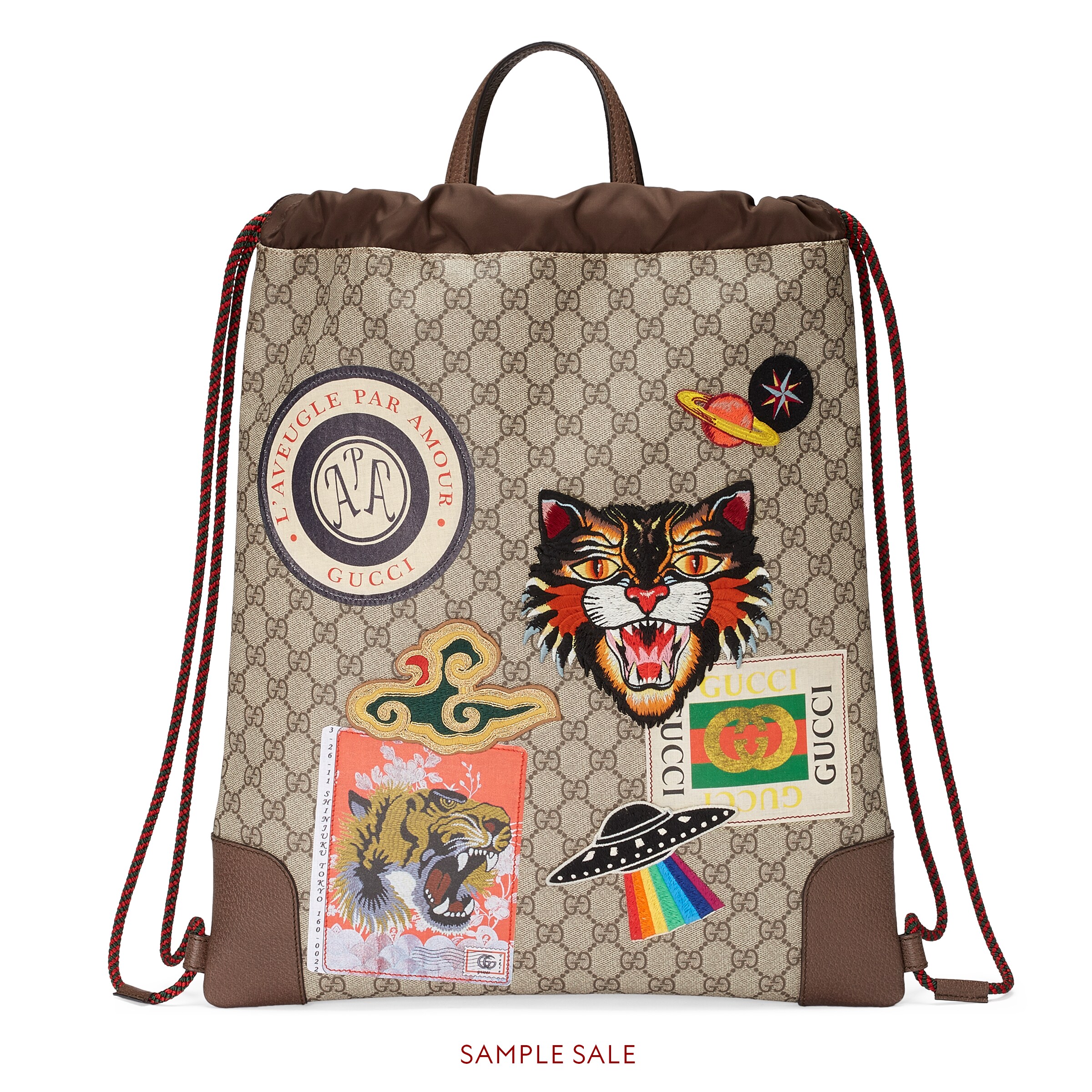 gucci courrier backpack
