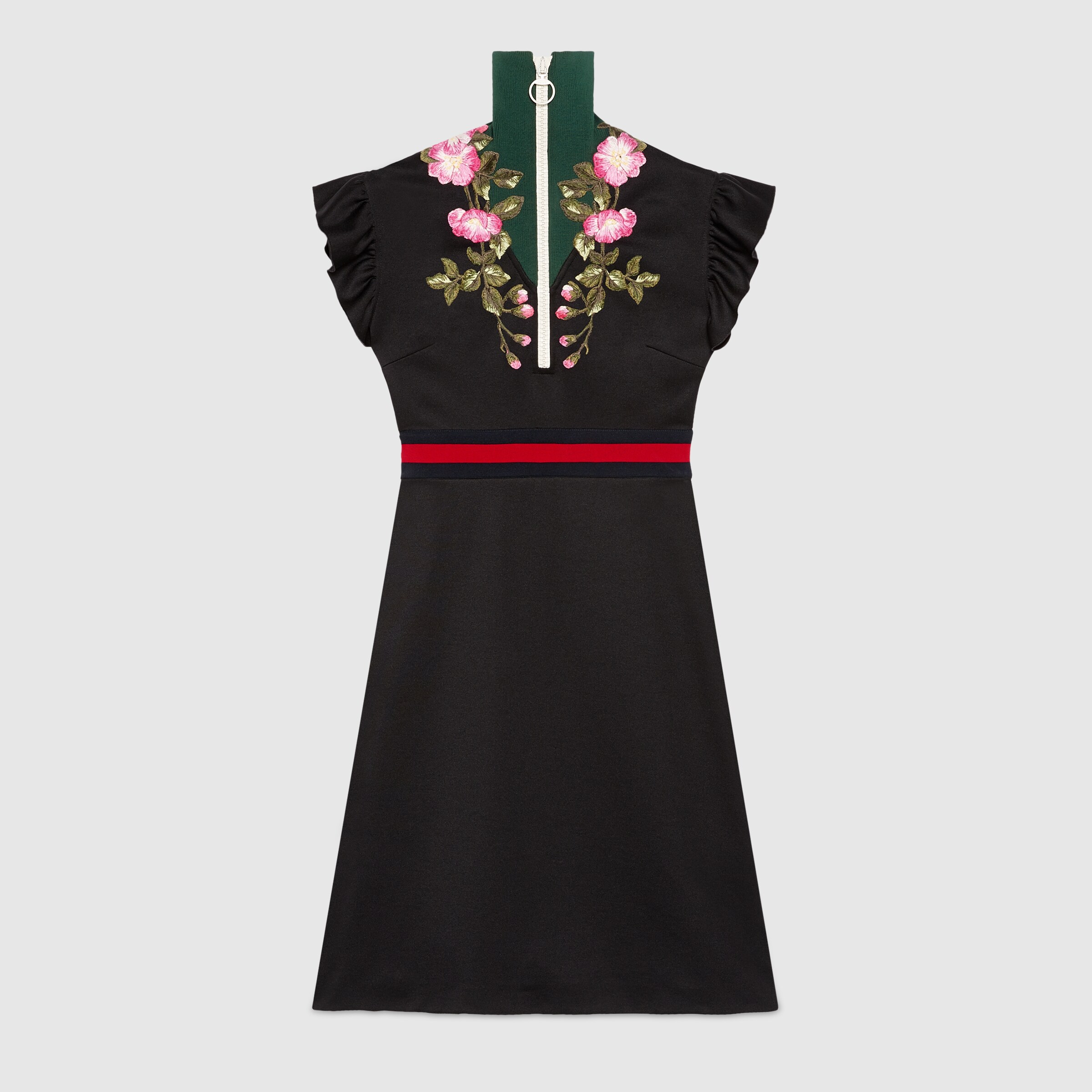 Embroidered jersey dress Gucci Women's Dresses 479538X9C111082