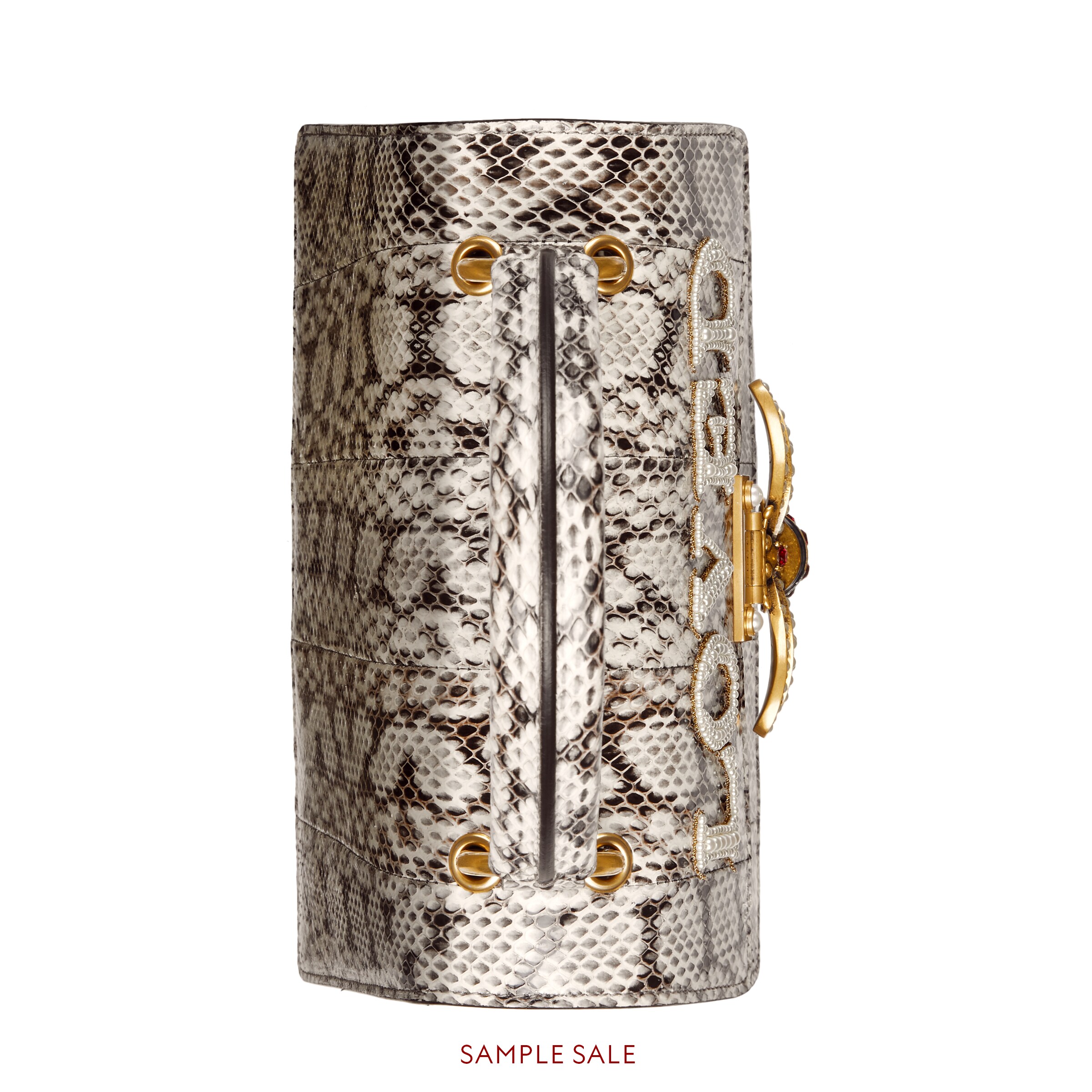 Queen Margaret snakeskin top handle bag Gucci Women's Shoulder Bags