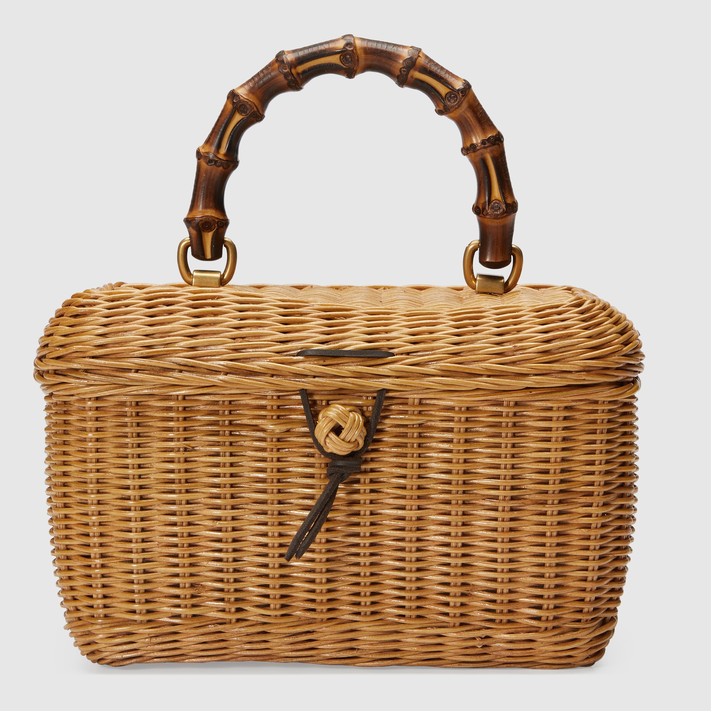 top handle basket bag