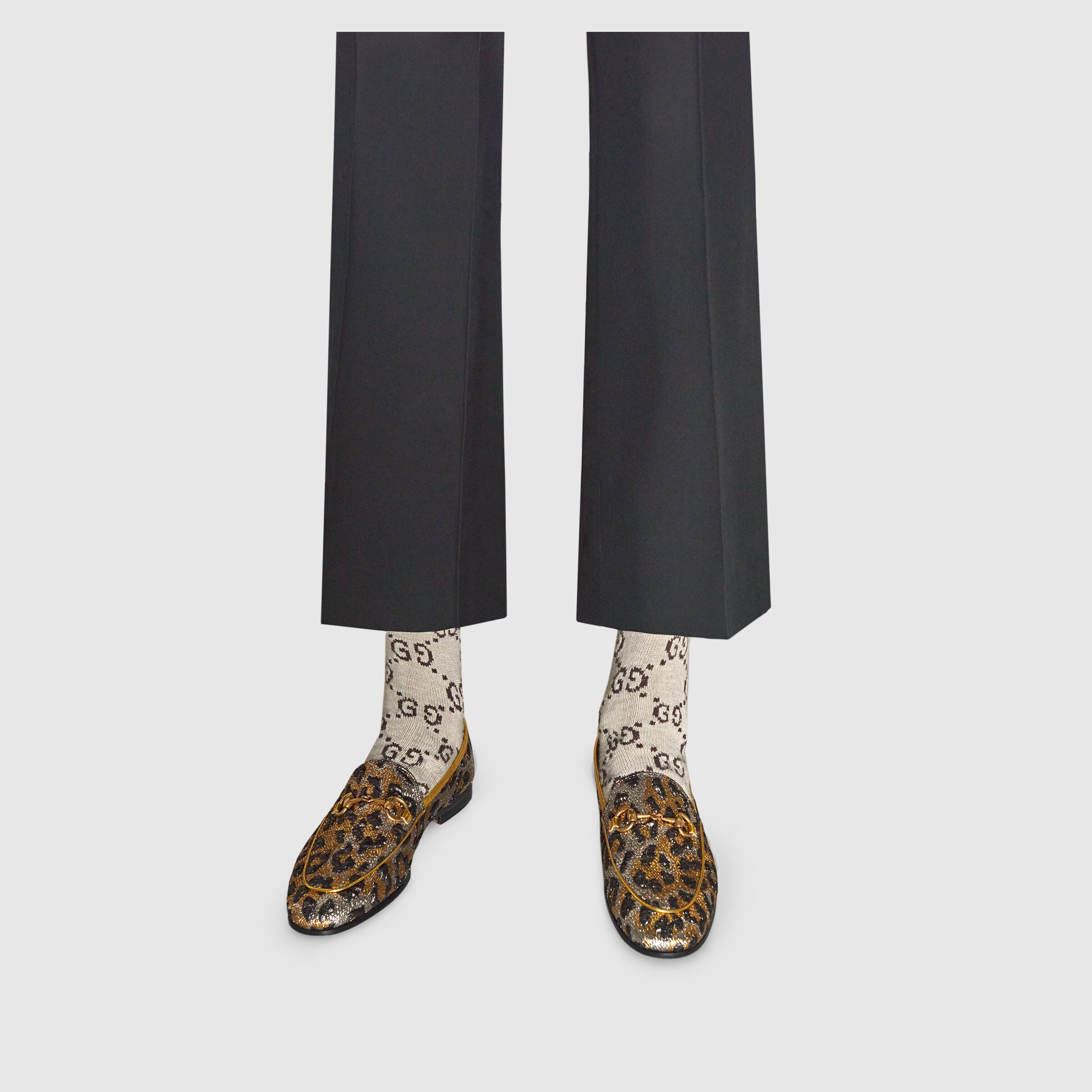 gucci jordaan fur