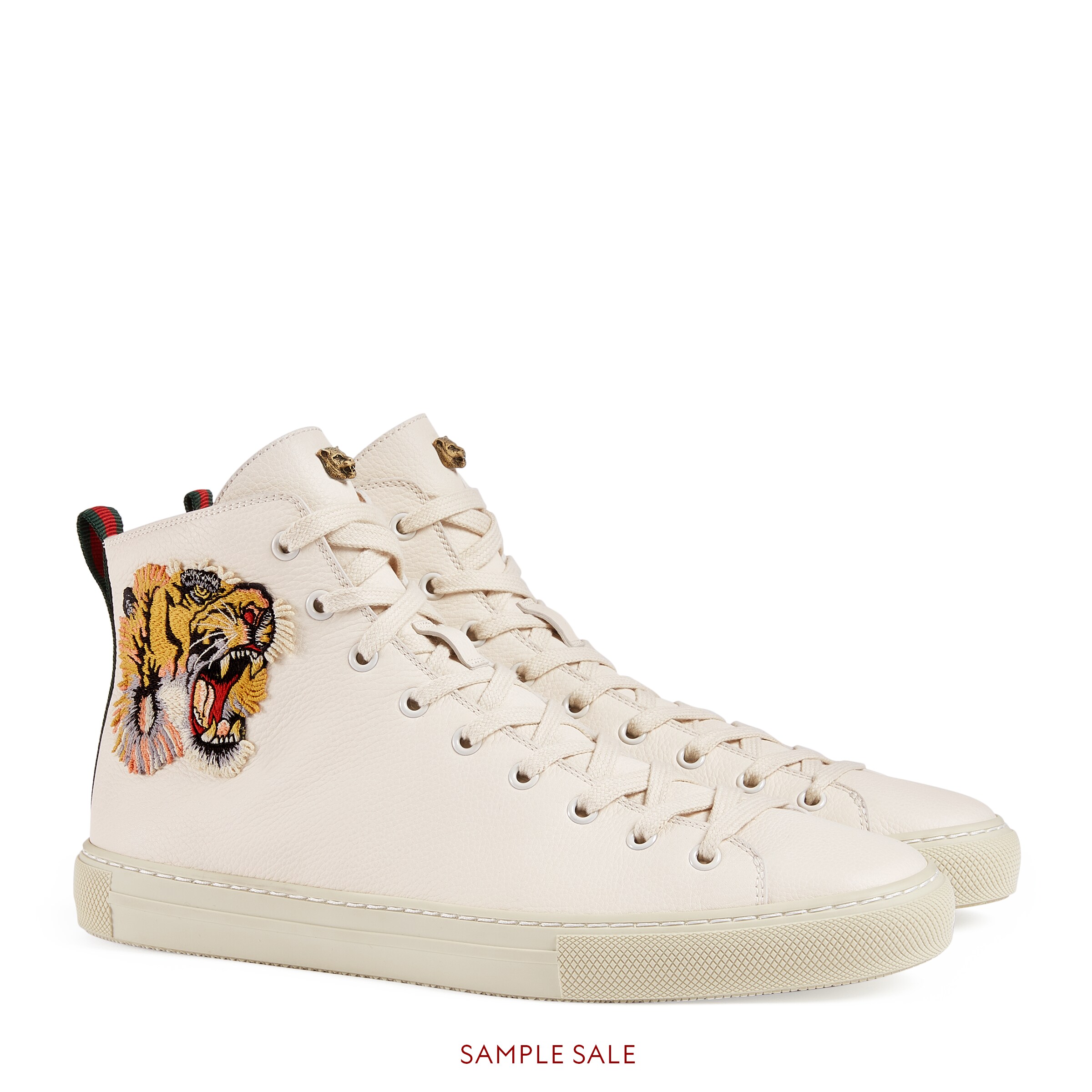 gucci high top tiger