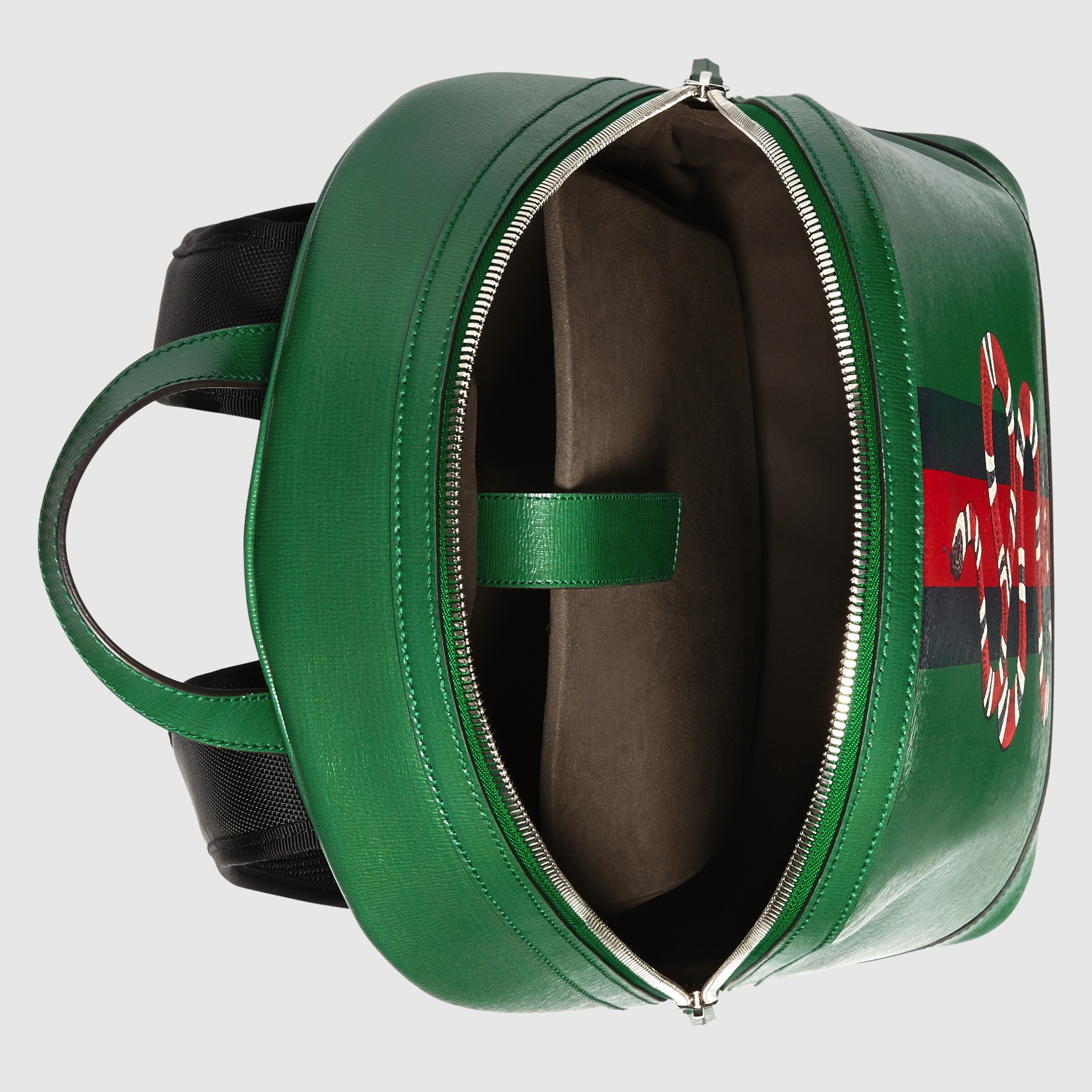  and snake leather backpack Gucci Men's Backpacks 419584DLU1N3171