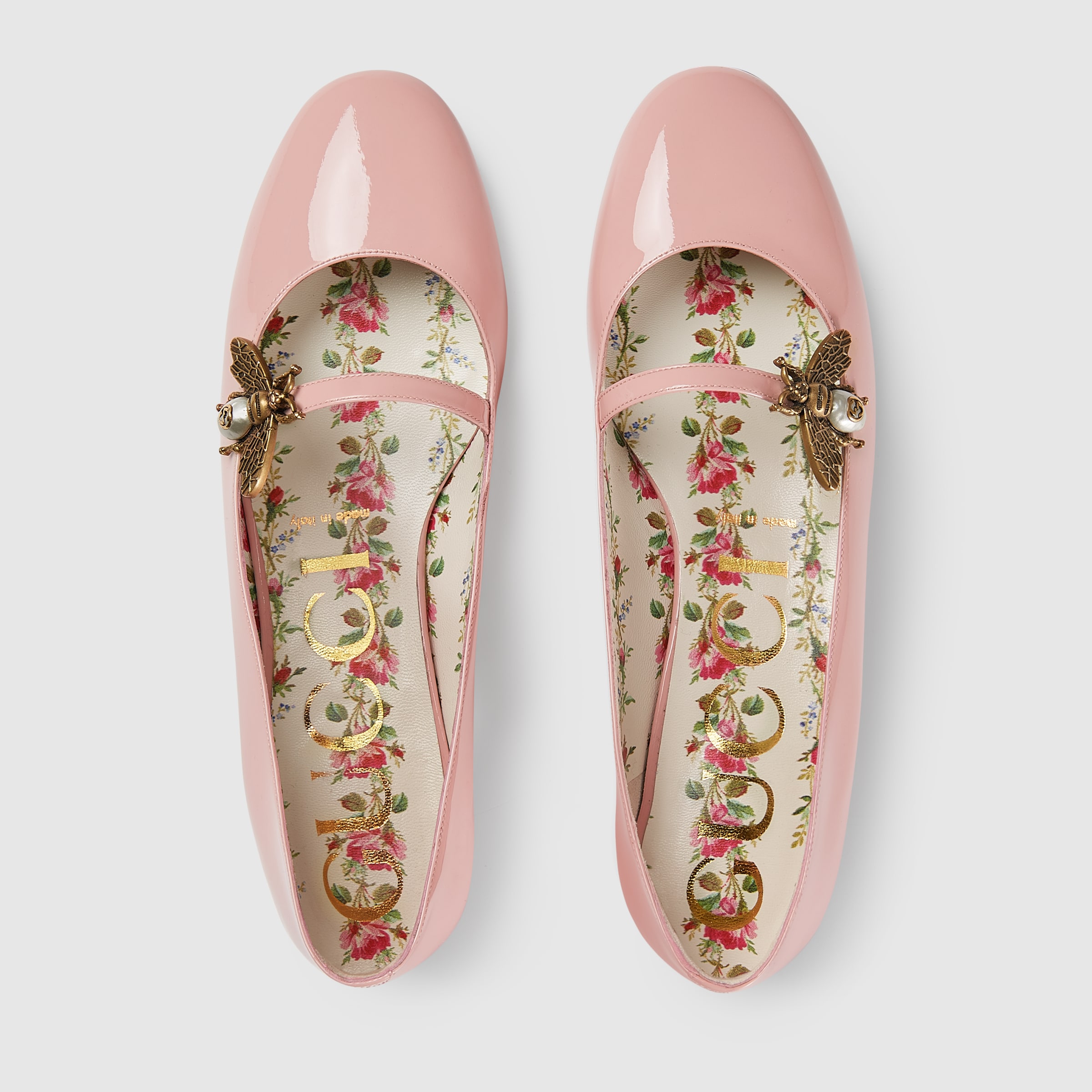 gucci bayadere ballet flats