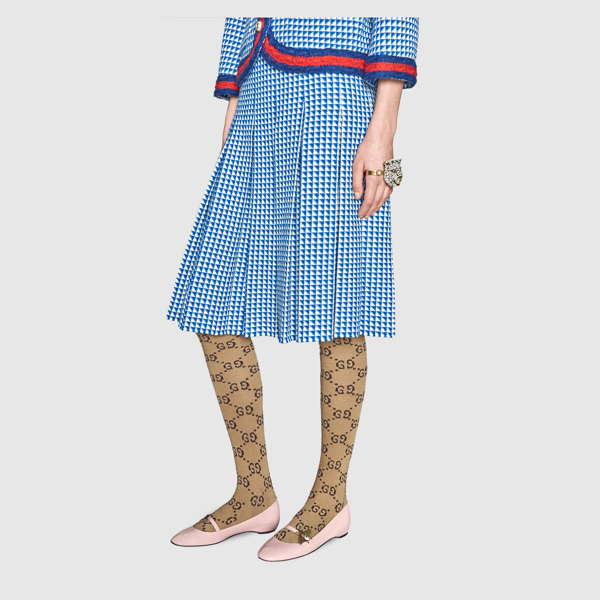 gucci ballet flats with bee
