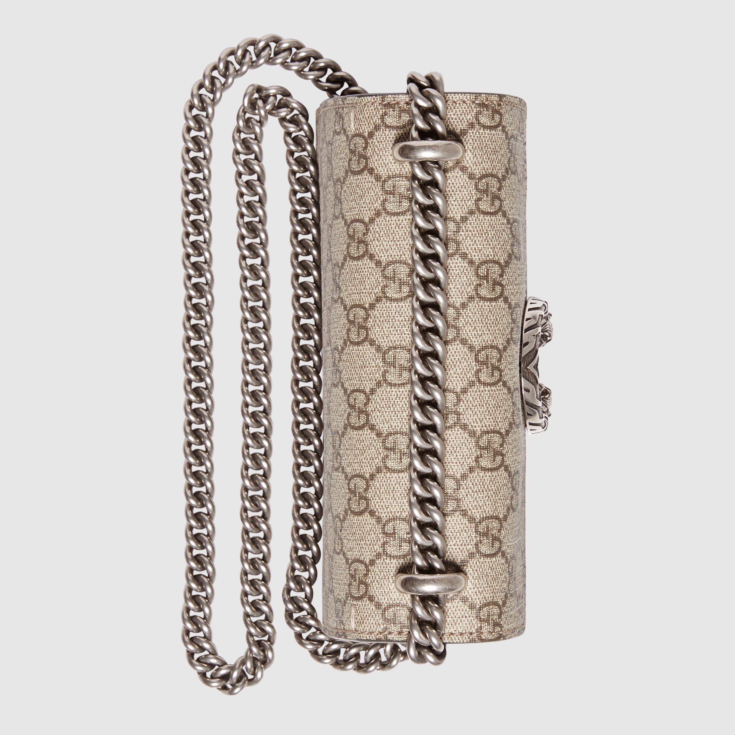 Dionysus GG Supreme mini bag - Gucci Women&#39;s Shoulder Bags 421970KHNRN9769